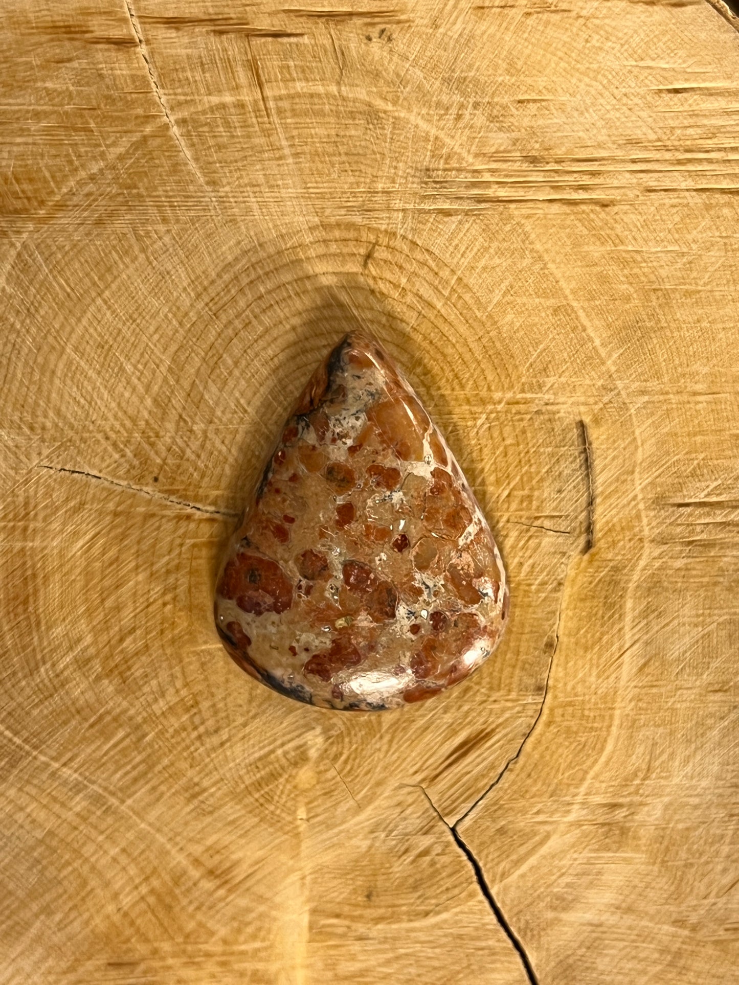 Jaspe Léopard n°1 (3cm x 2,3cm )