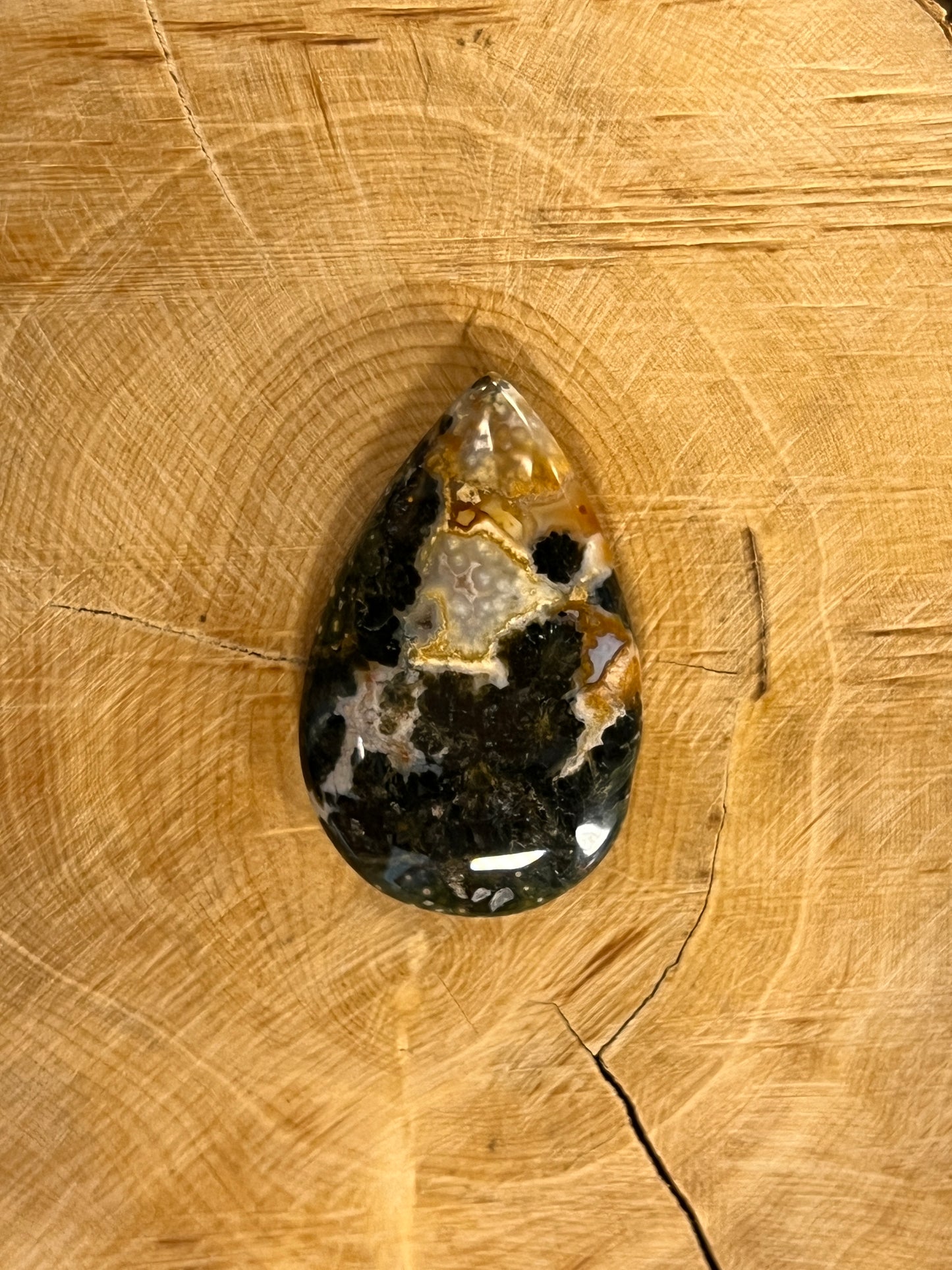 Jaspe Océan n°2 (3,2cm x 2cm)