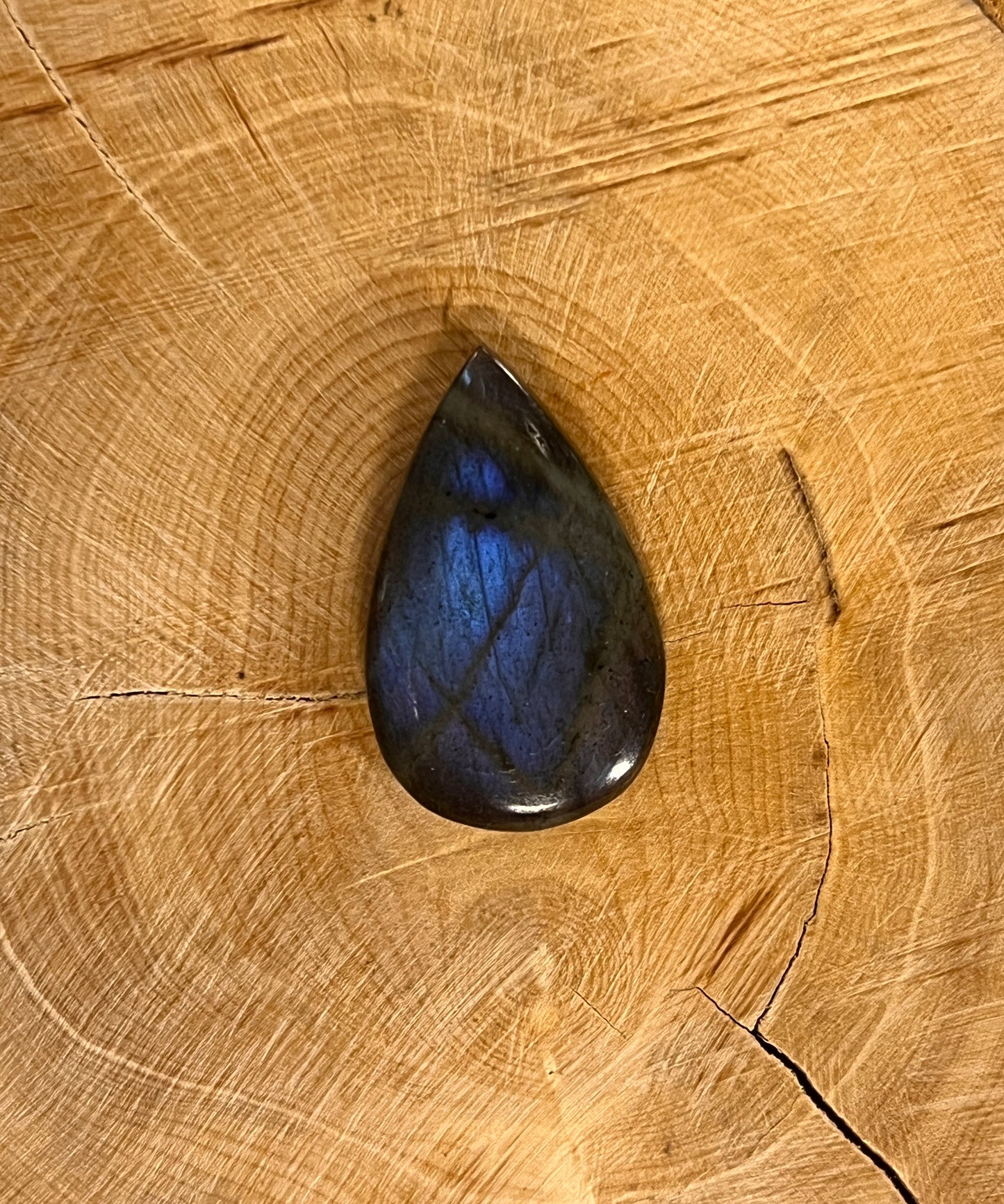 Labradorite Bleue n°4 (2,8cm x 1,7cm)