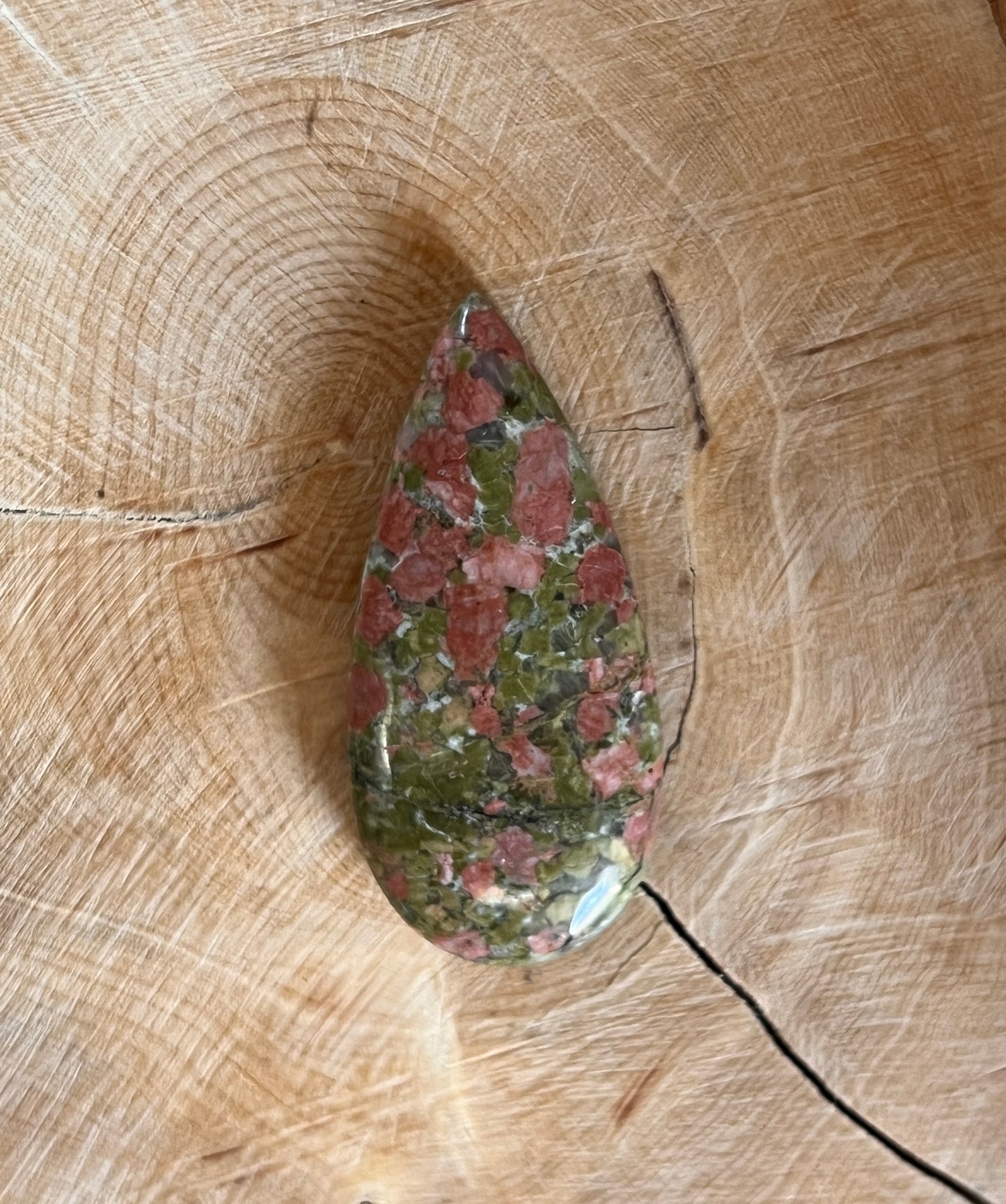 Unakite n°3 (3,8cm x 1,7cm)