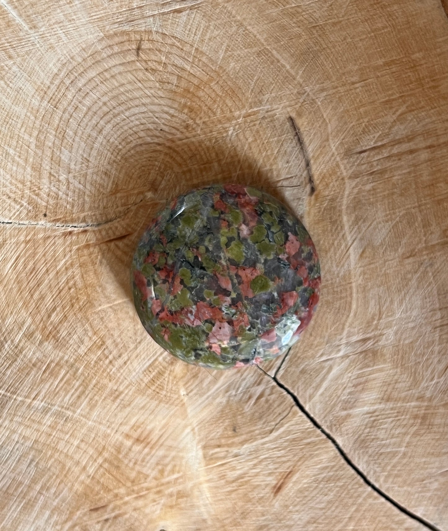 Unakite n°4 (2,3cm de diamètre)