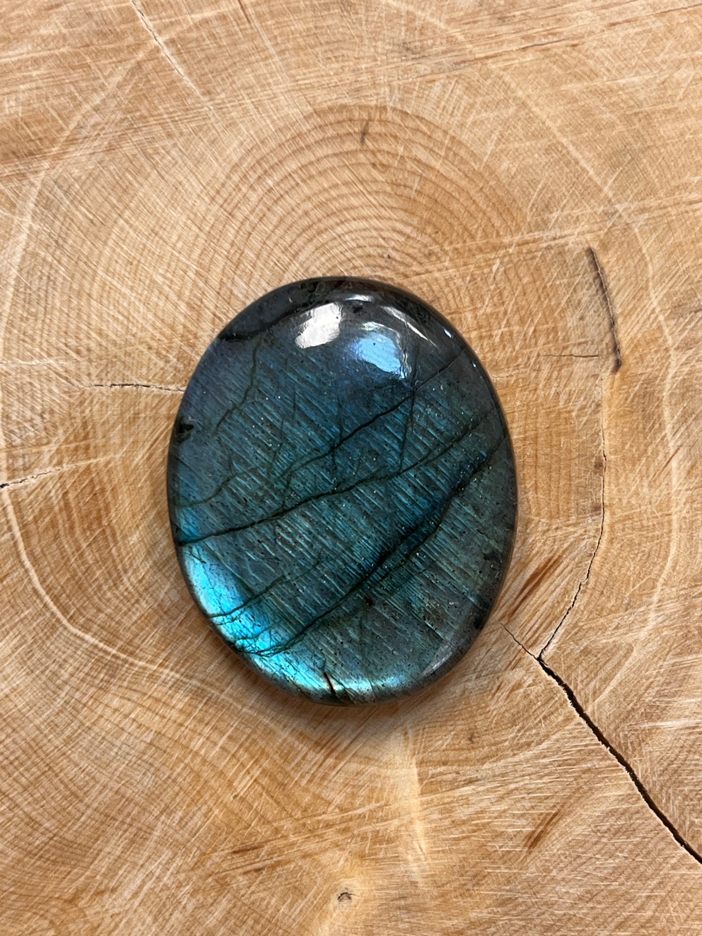 Labradorite Bleue n°4 (3,4cm x 2,7cm)