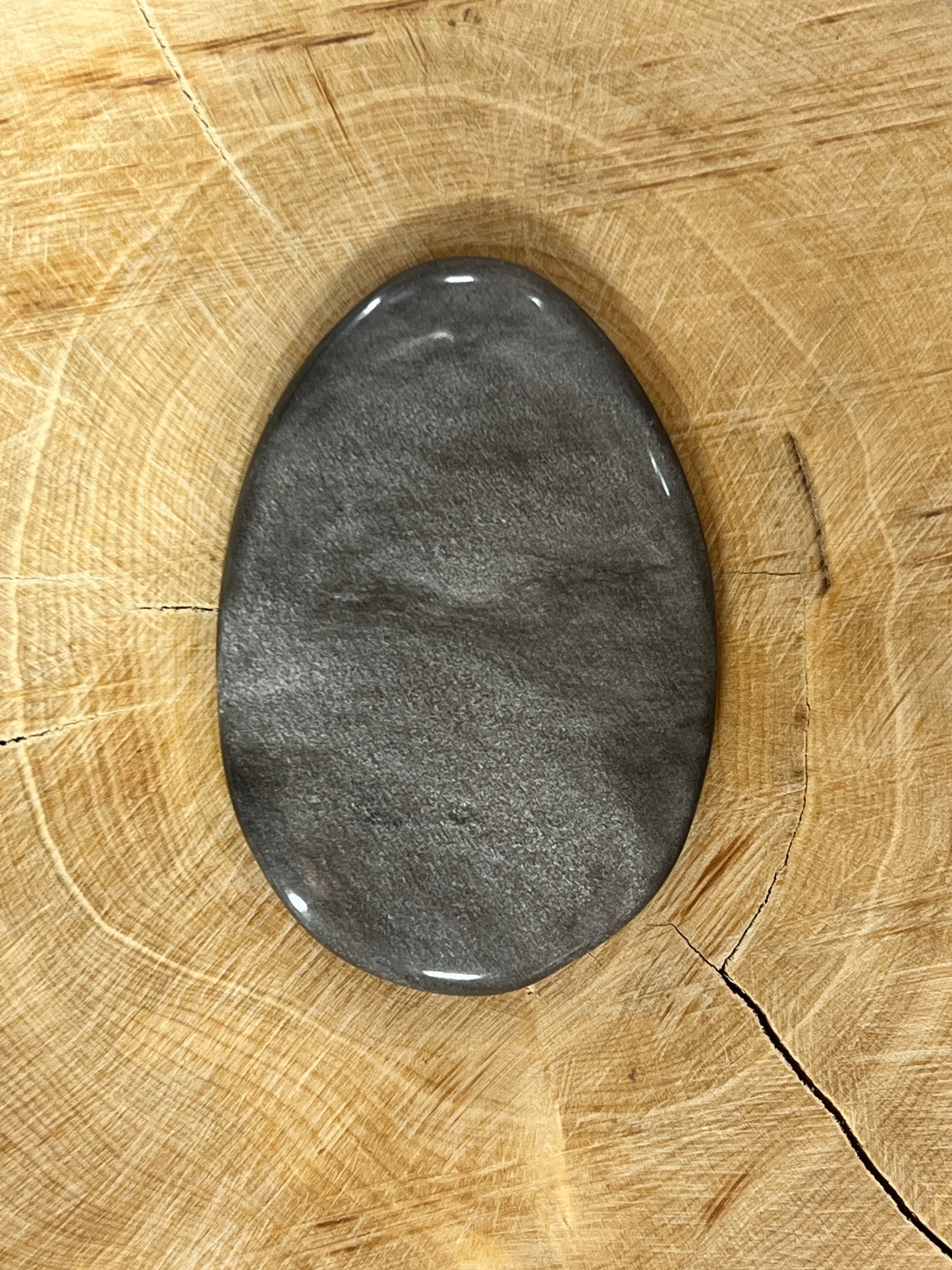 Obsidienne Argenté n°1 (4,5cm x 3,1cm )