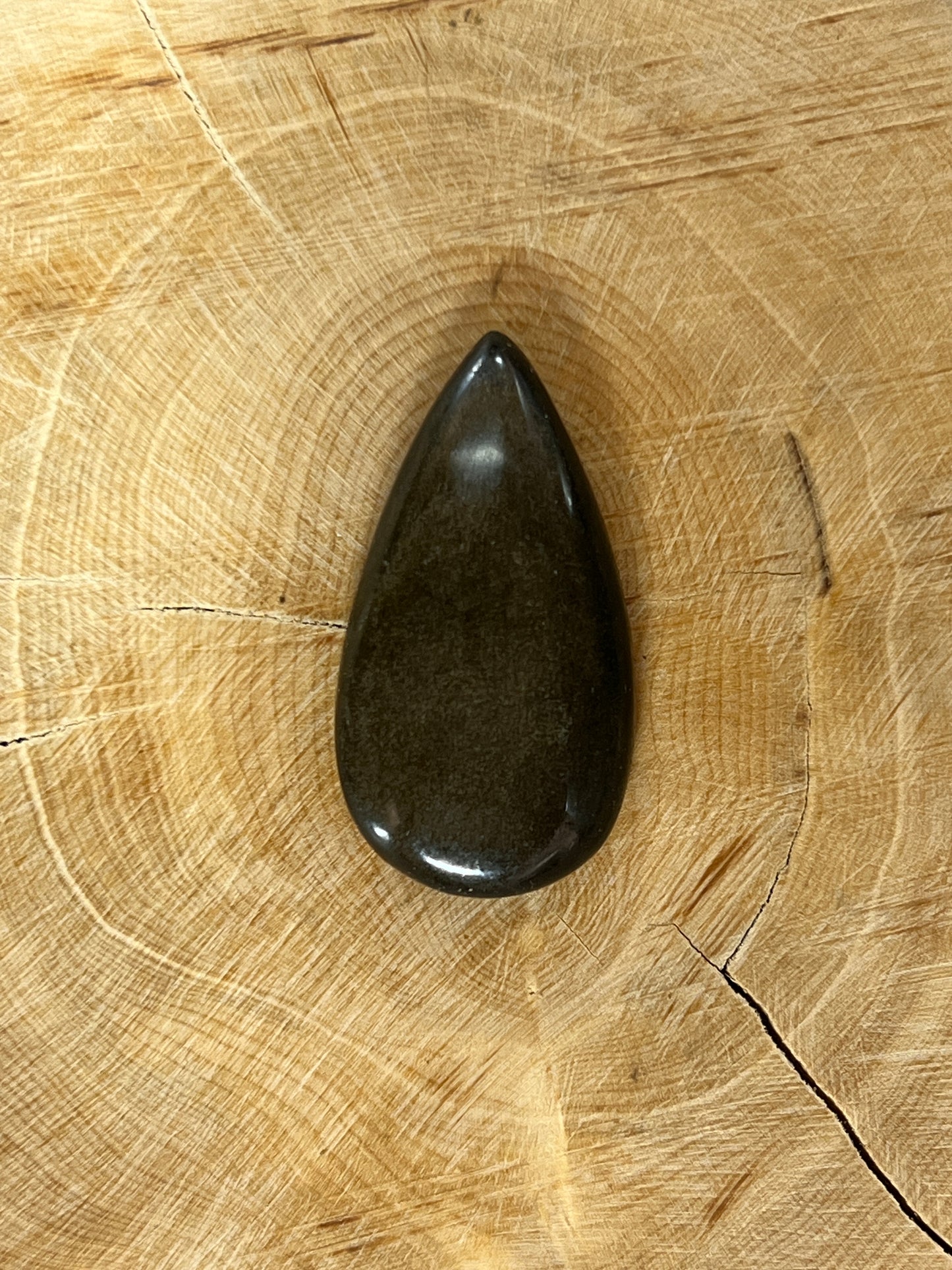 Obsidienne Doré n°1 (3,5cm x 2,9cm)