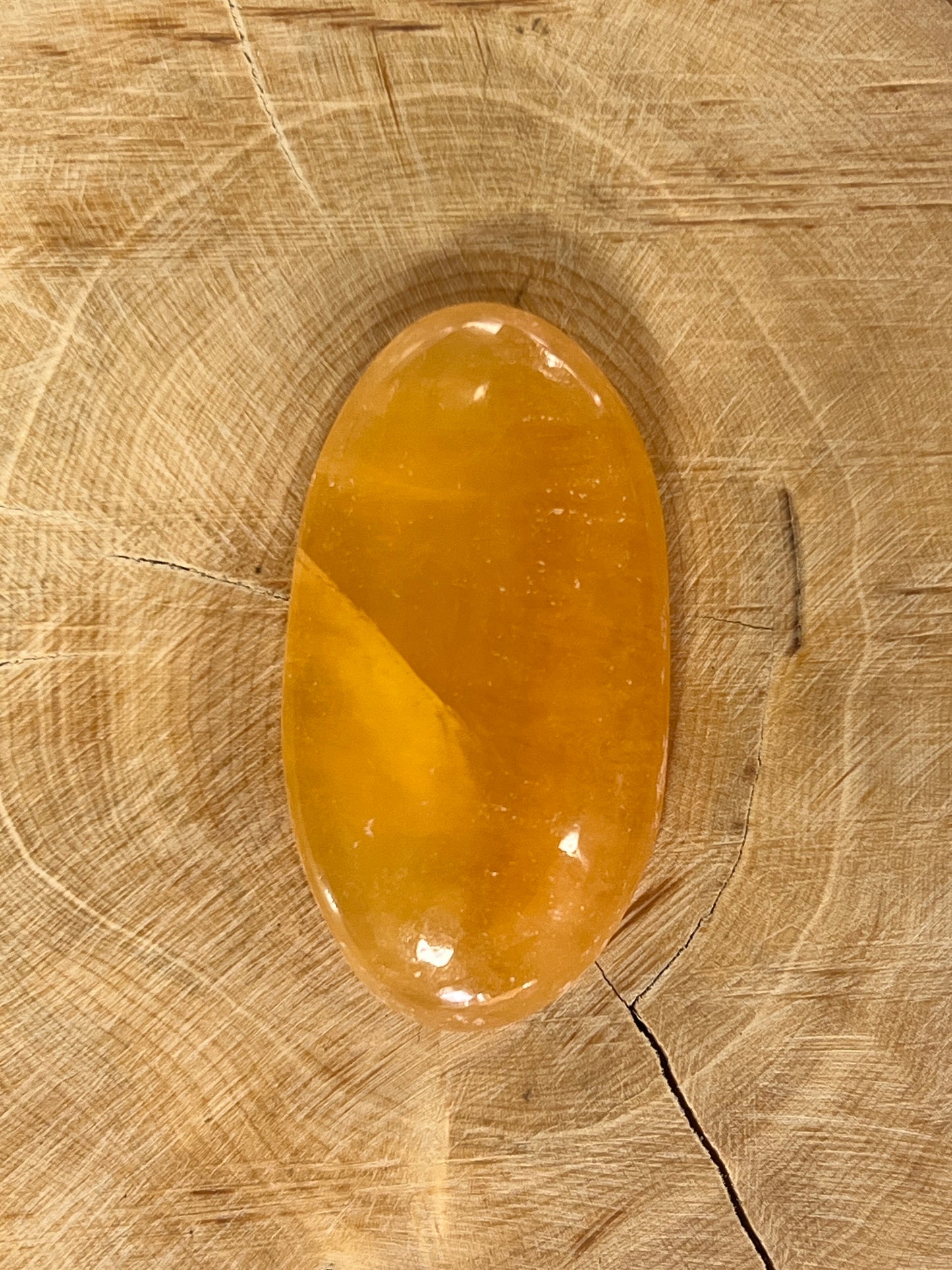 Aragonite Jaune n°2 (4,4cm x 2,3cm)