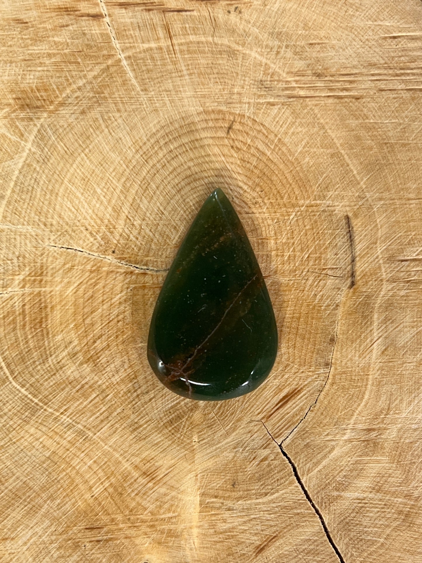 Aventurine Verte n°5 (2,9cm x 1,6cm)