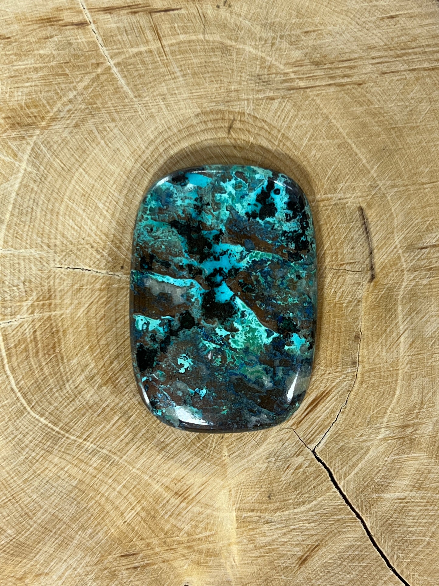 Chrysocolle n°1 (3,6 cm x 2,5cm)
