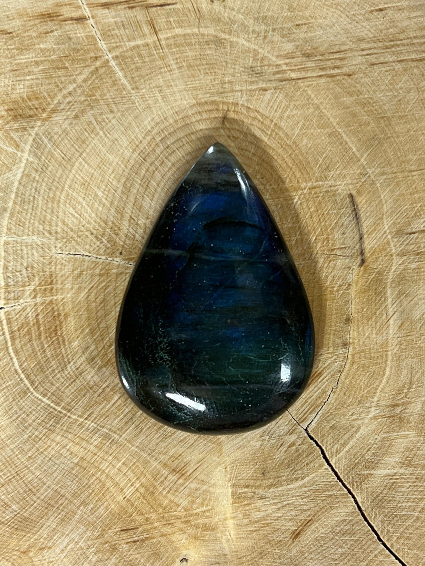 Labradorite Bleue n°3 (3,9cm x 2,4cm)