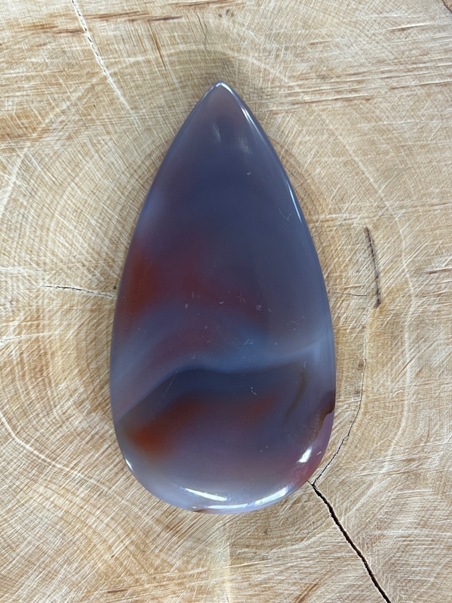 Agate Botswana n°4 (5,5cm x 3cm)