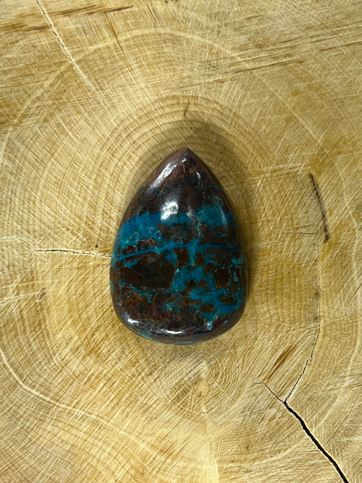 Azurite n°1 (2,9cm x 1,9cm)