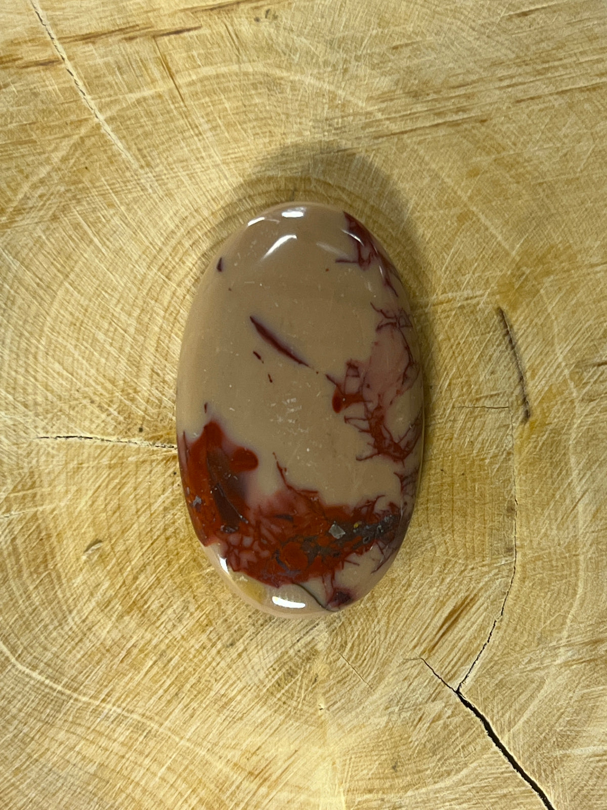 Jaspe Mokaïte n°3 (3,6cm x 2,2cm)