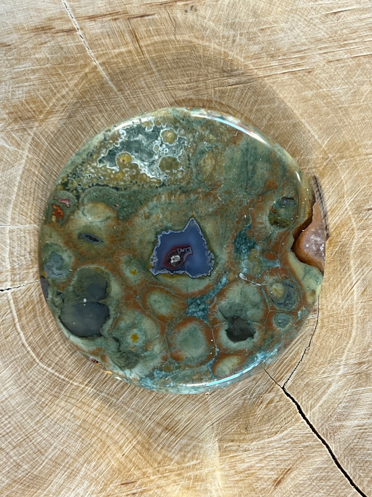 Jaspe Rhyolite n°2 (4,4cm de diamètre)