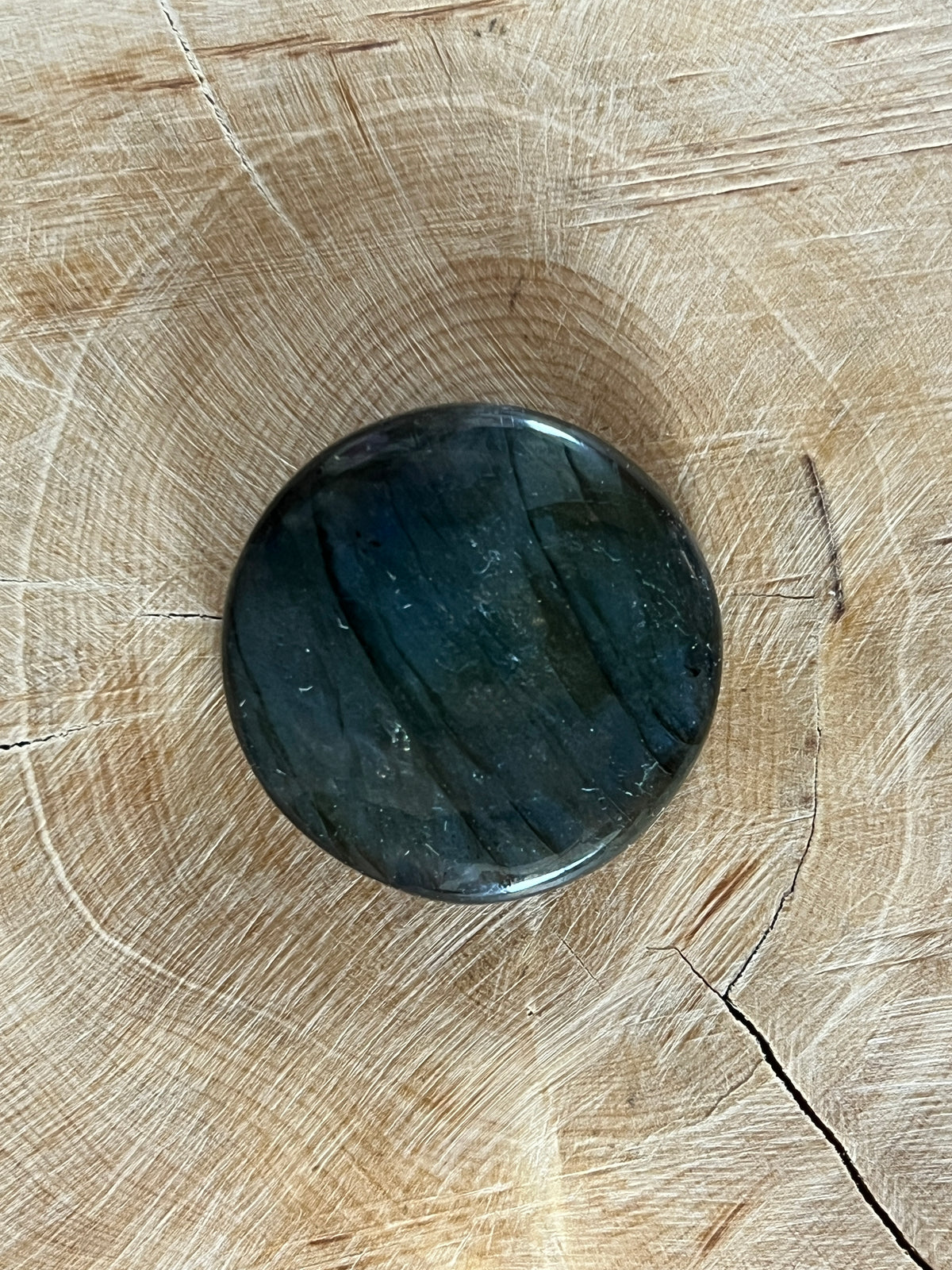 Labradorite Bleue n°4 (3cm de diamètre)