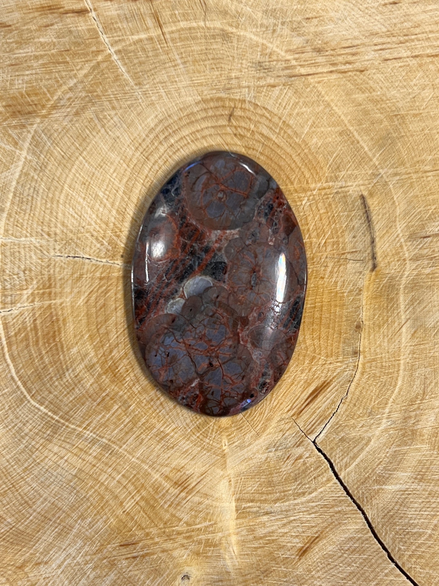 Obsidienne Peanut n°1 (3,5cm x 2,3cm)