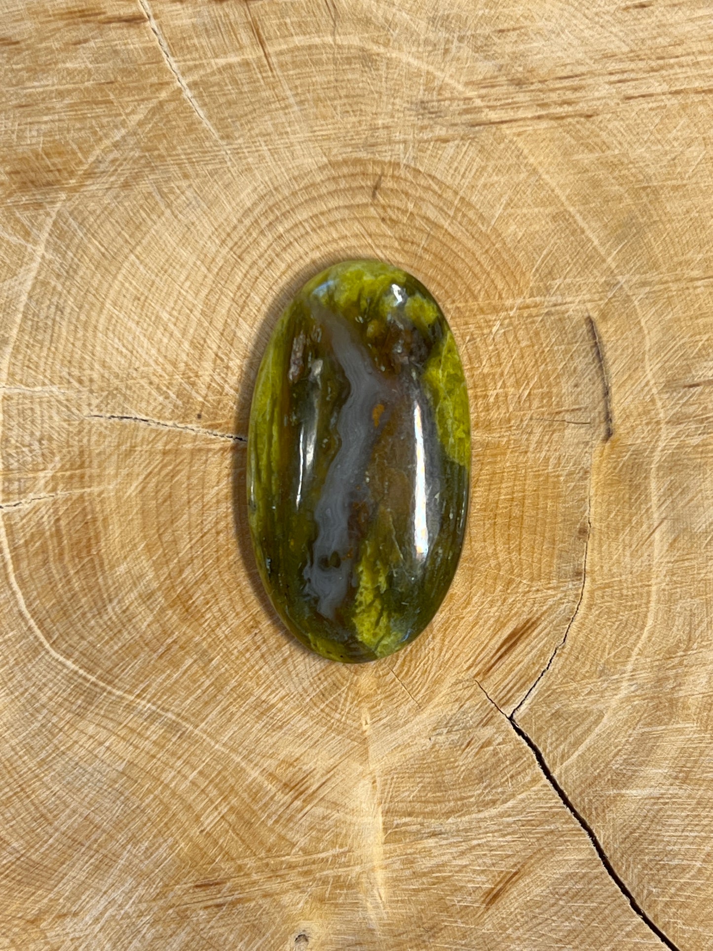 Opale Verte n°3 (3,2 cm x 1,8 cm)