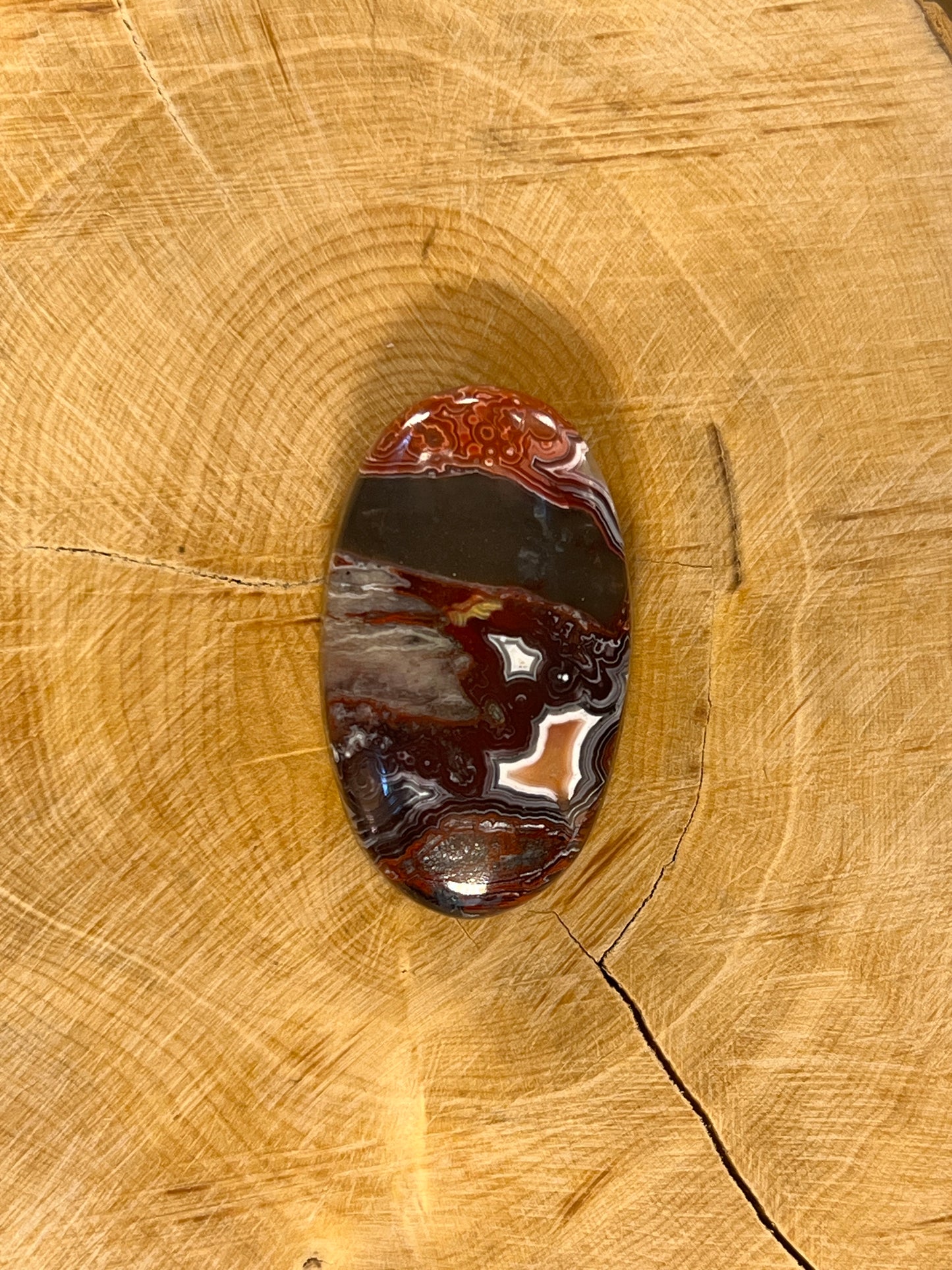 Agate Crazy Lace n°1 (3,2cm x 2cm)