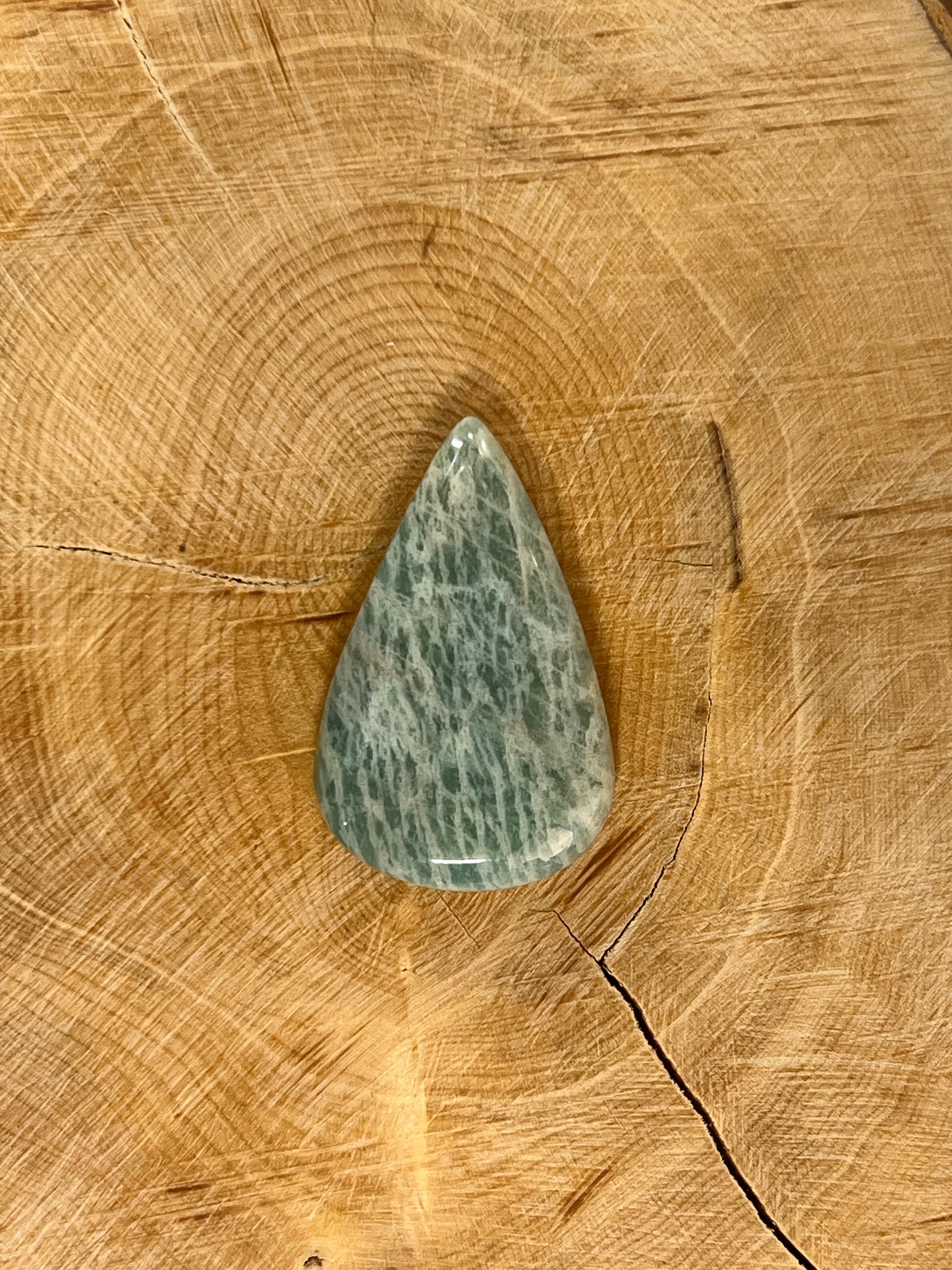 Amazonite n°3 ( 2,9 cm x 1,8 cm)