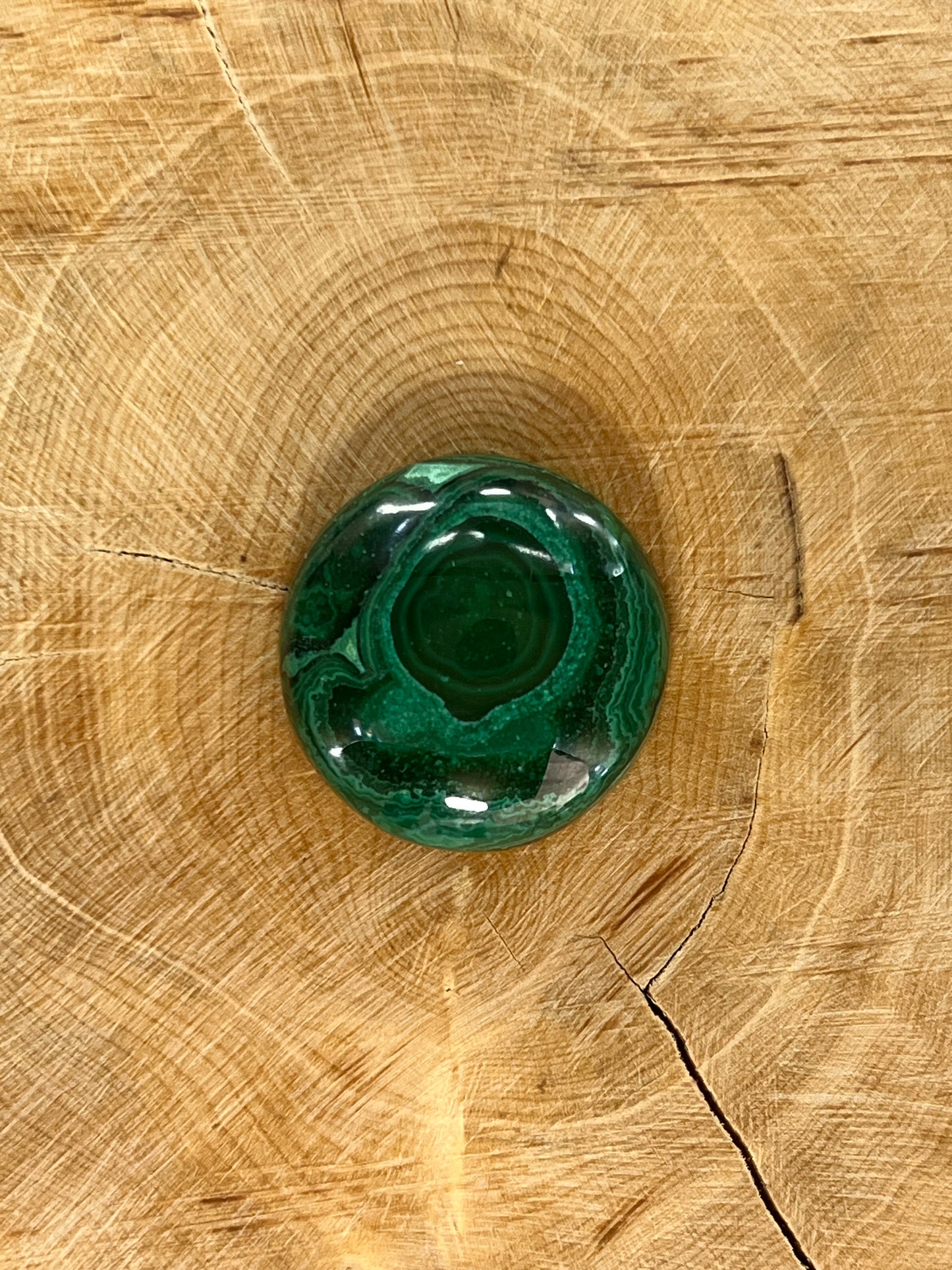 Malachite n°4 (2,9cm de diamètre )
