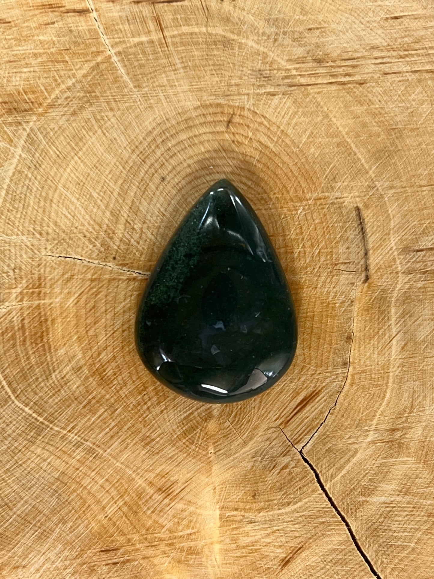 Agate Mousse Verte n°6 (3cm x 2,2cm)