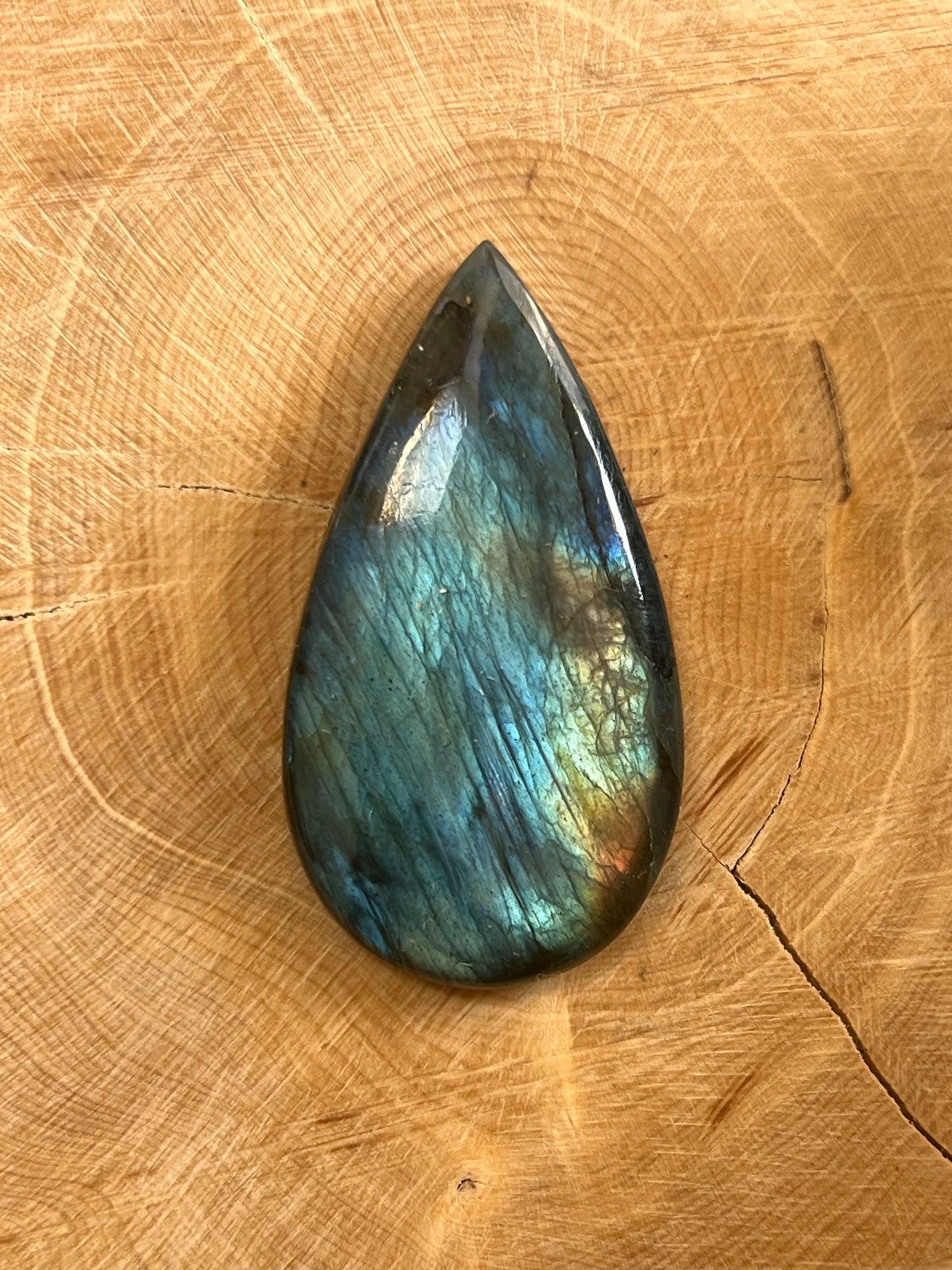 Labradorite Bleue n°1 (4,5cm x 2,4cm)