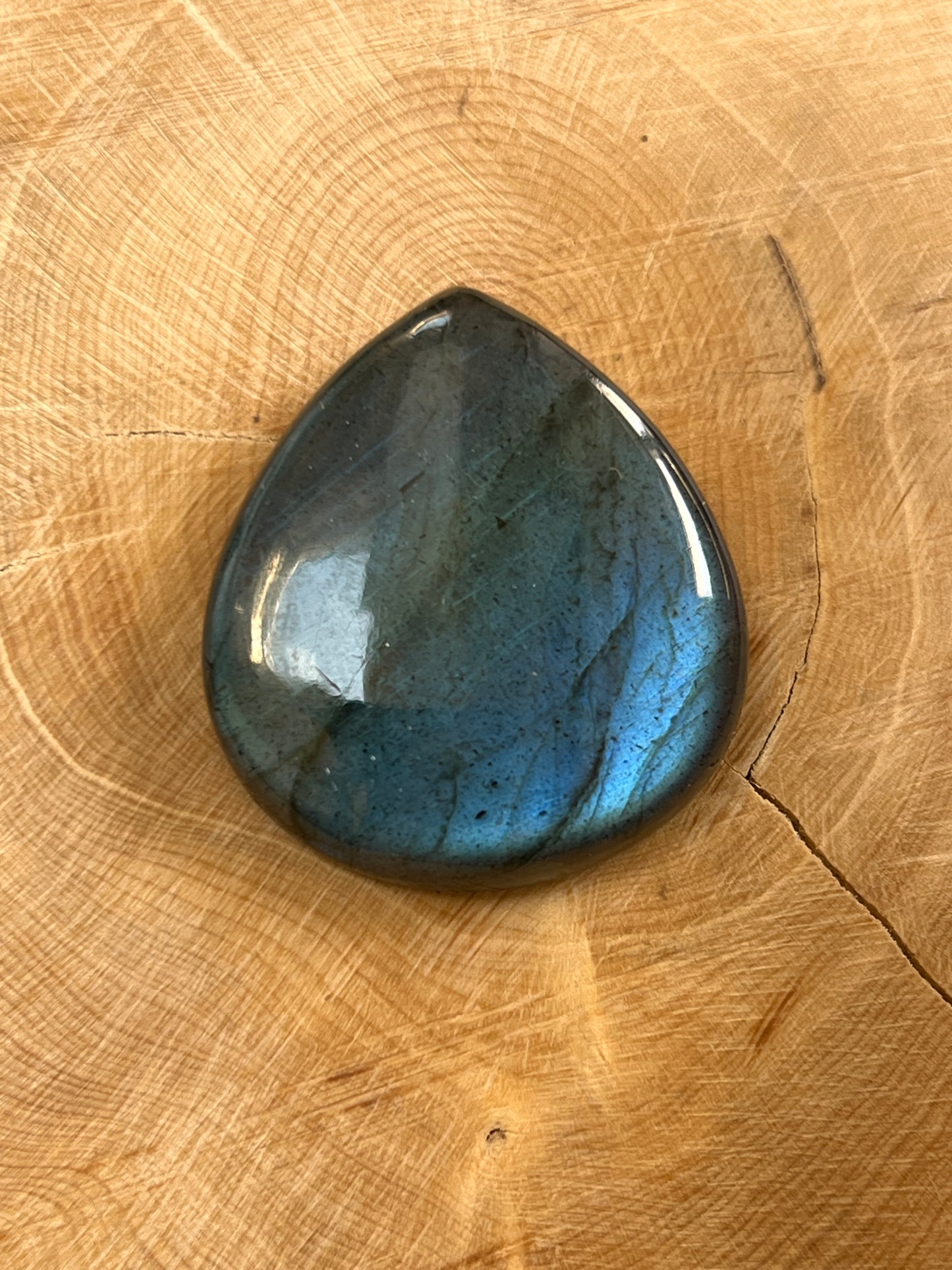 Labradorite Bleue n°5 (3,5cm x 3,1cm)