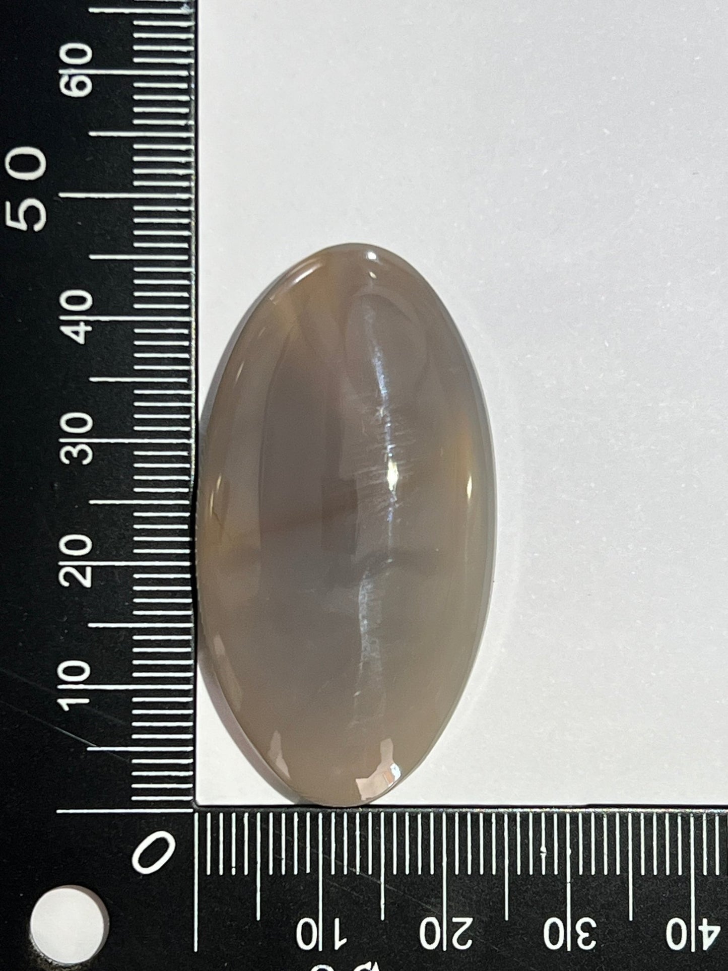 Agate Botswana n°1 (4,5cm x 2,4cm) - Solyluna Macramé
