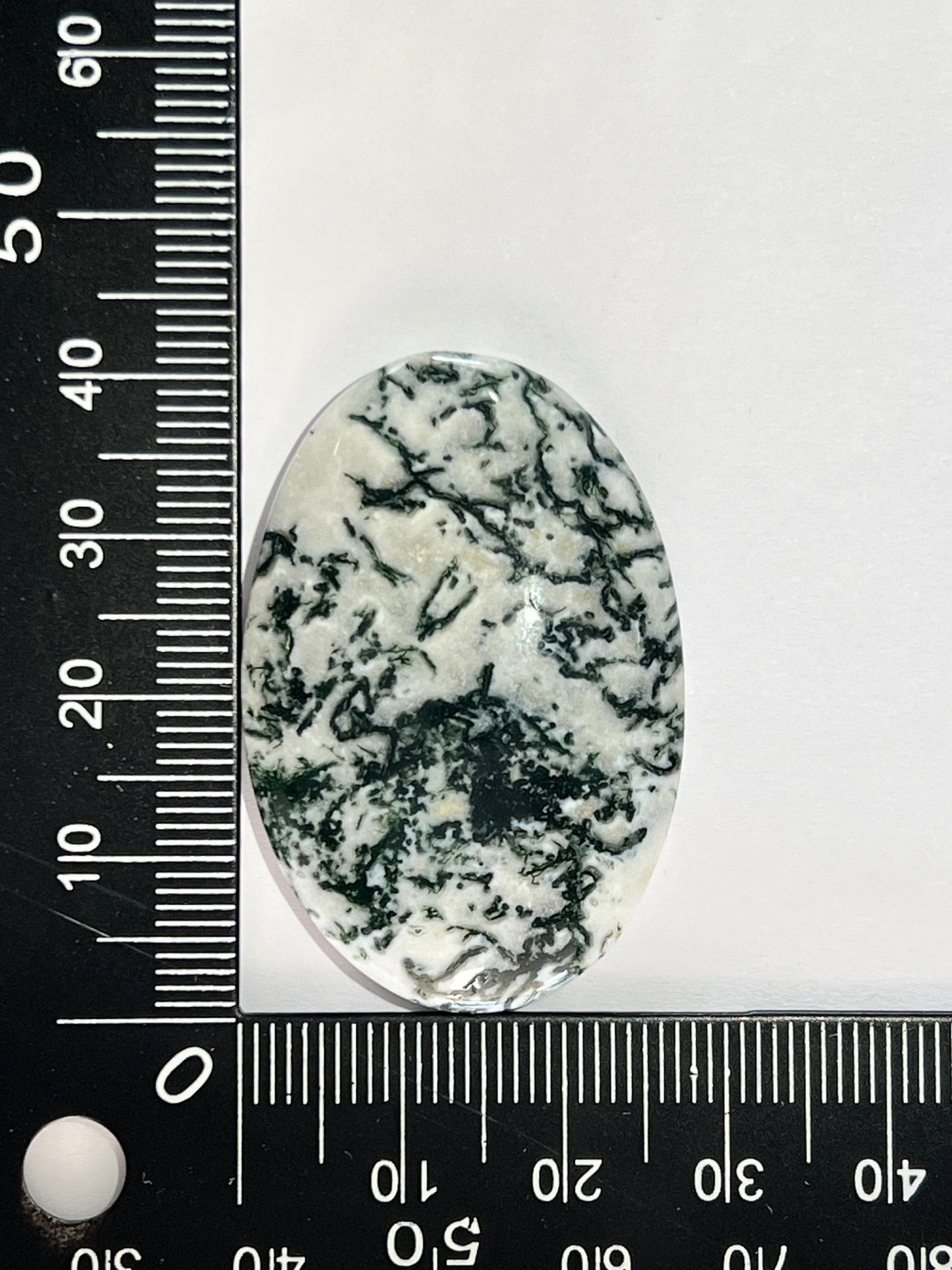 Agate Tree n°2 (4cm x 2,8cm) - Solyluna Macramé