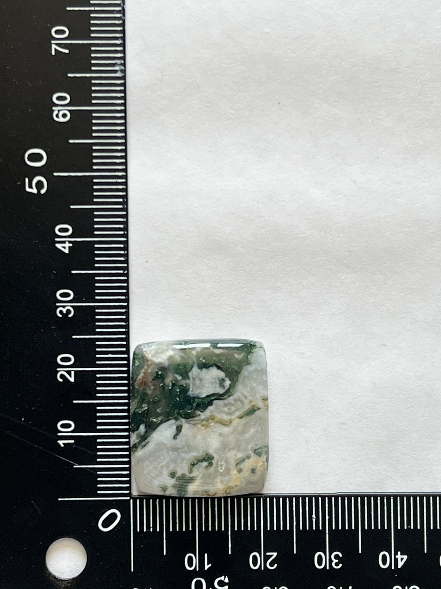 Agate Tree n°3 (2,2cm x 2,1cm) - Solyluna Macramé