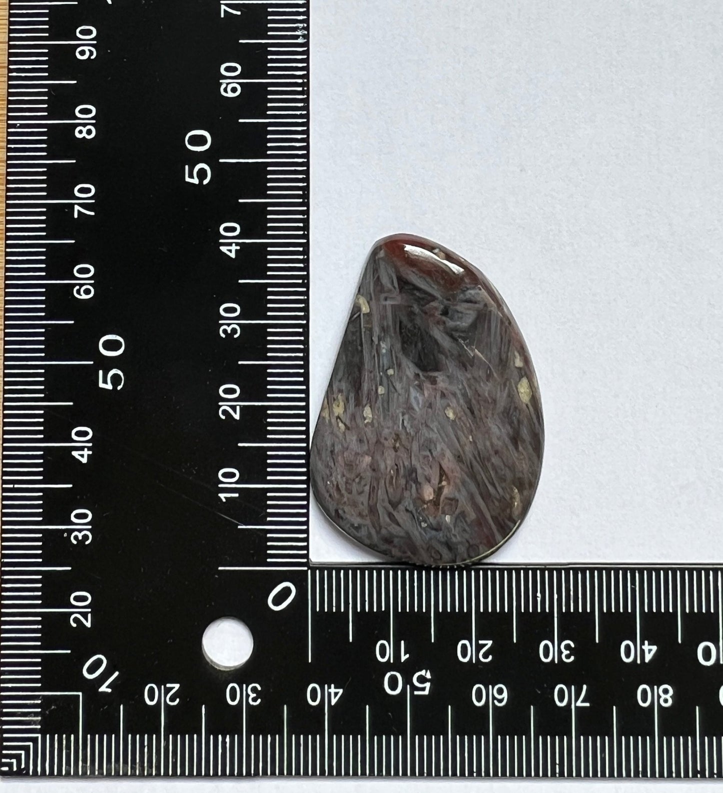 Agate Turkey n°2 (4,1cm x 2,9cm) - Solyluna Macramé