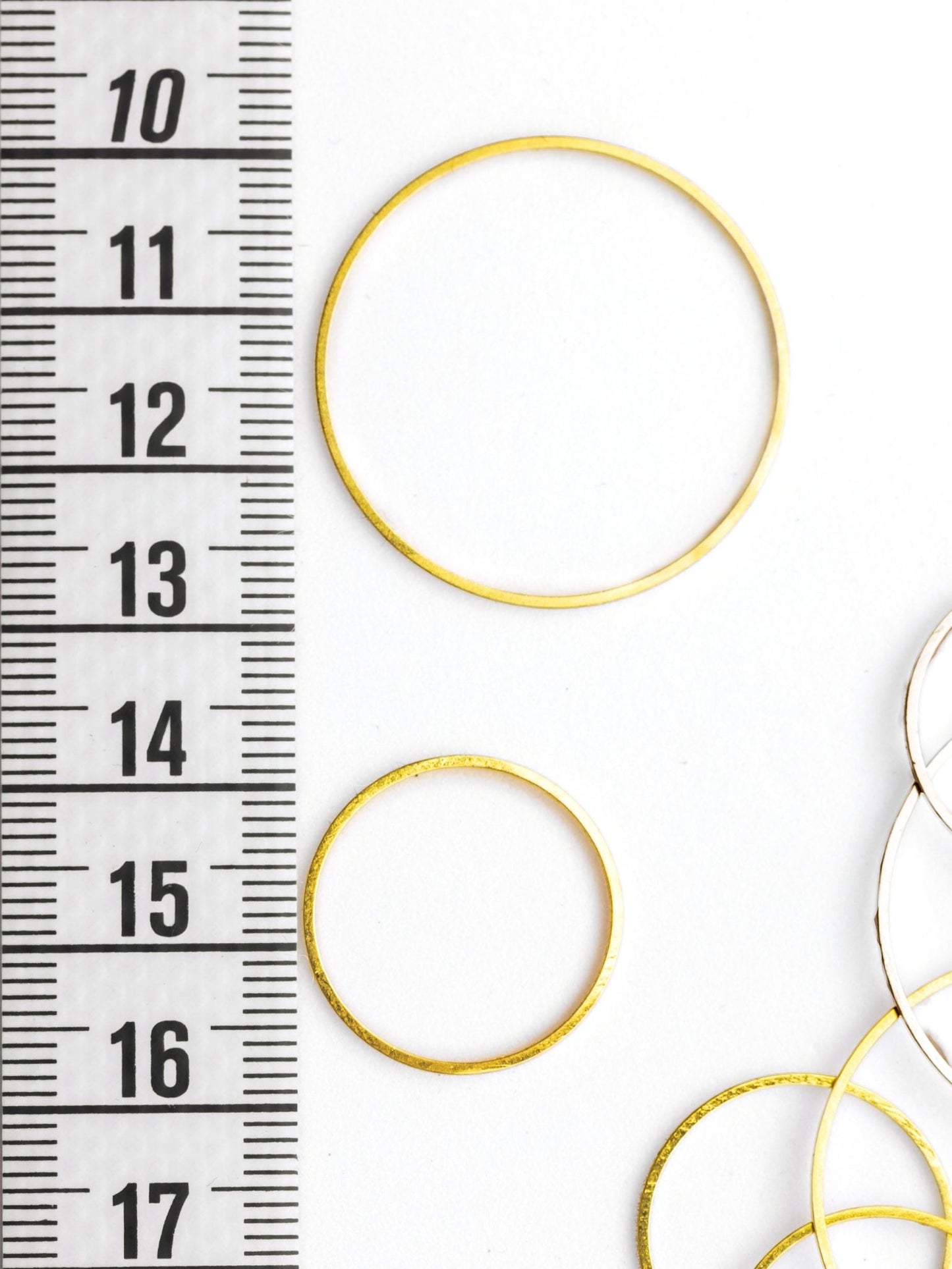 Anneaux en laiton - Solyluna Macramé