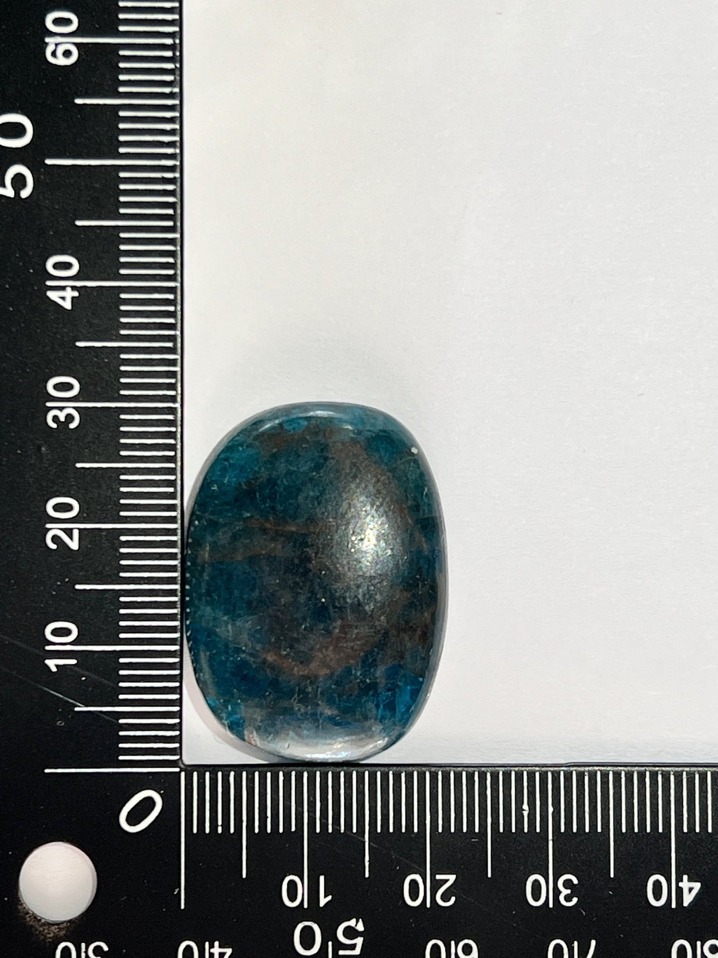 Apatite n°3 (3cm x 2,2cm) - Solyluna Macramé