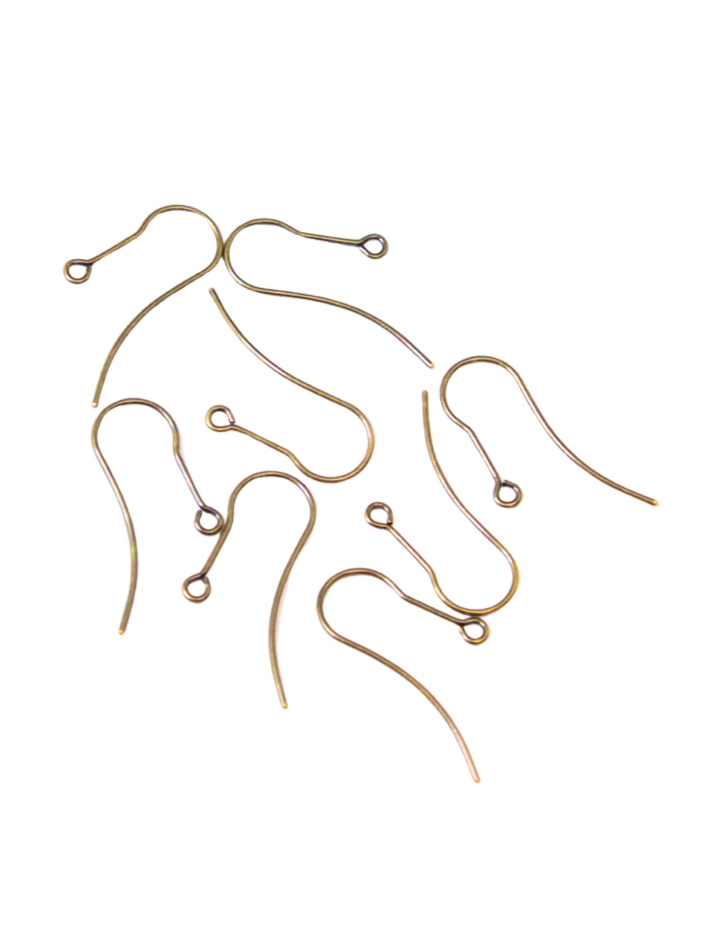 Attaches de boucles d'oreilles - Doré Ancien - Solyluna Macramé