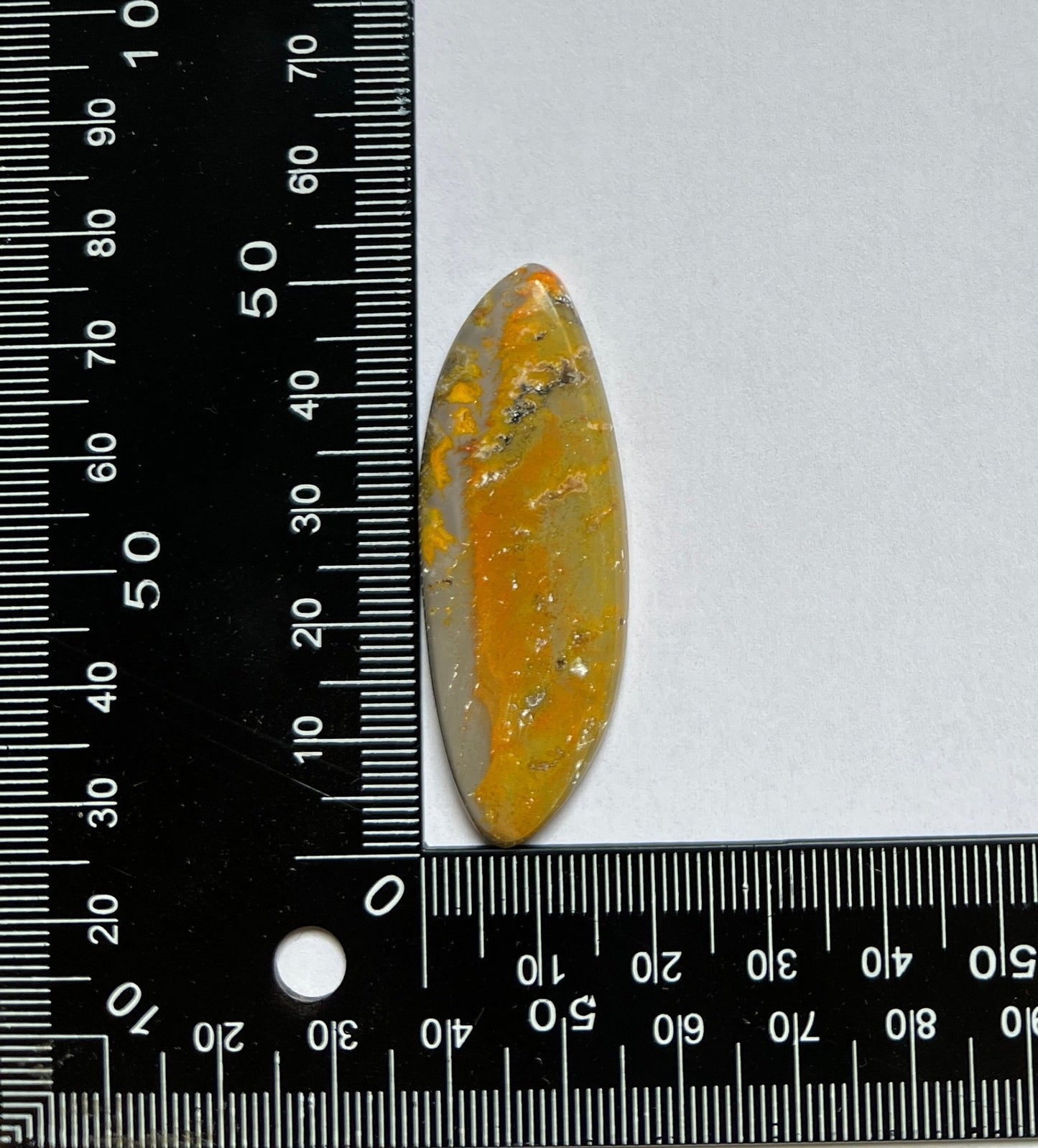 Bumble Bee n°1 (5cm x 1,8cm) - Solyluna Macramé