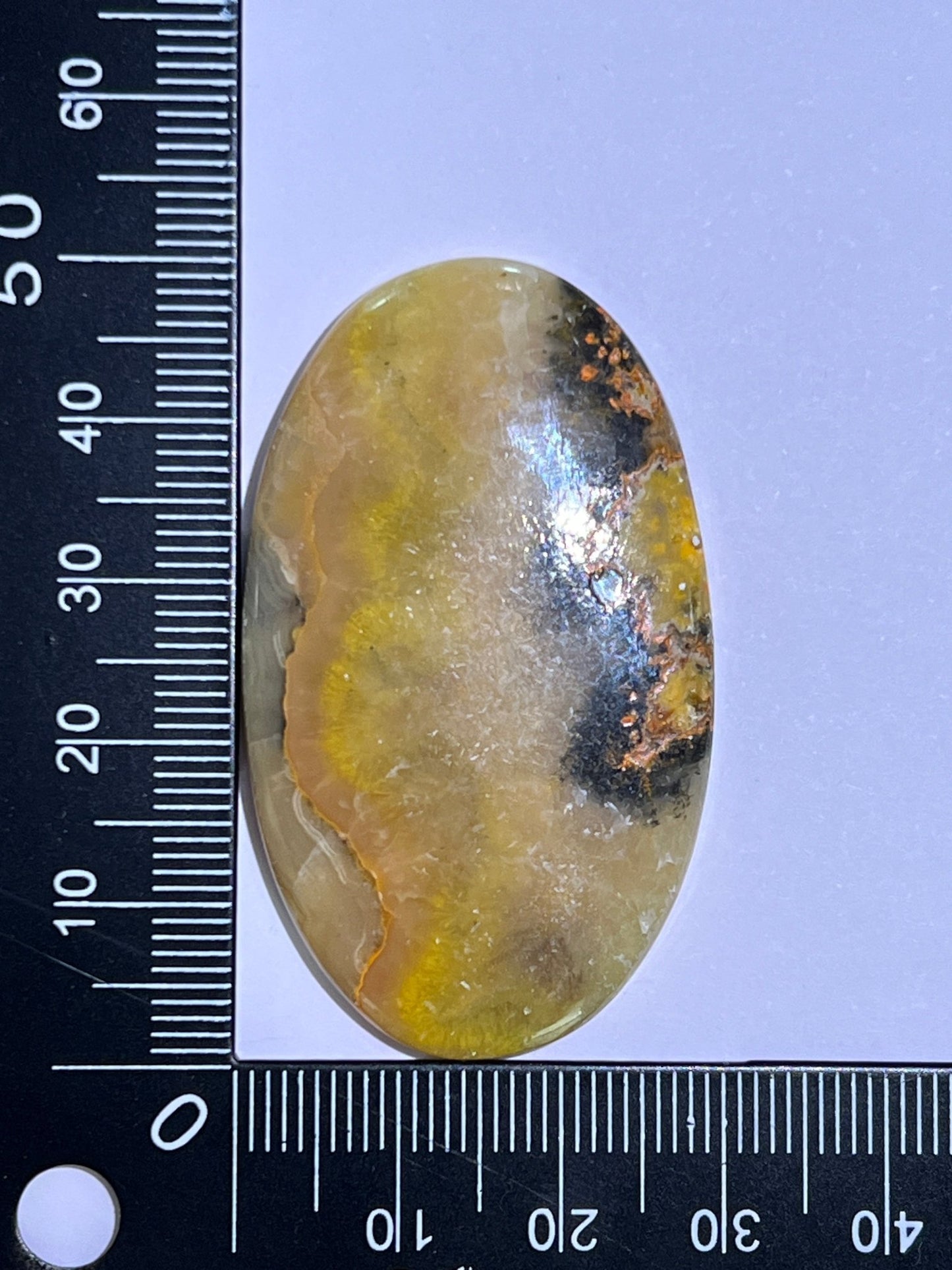 Bumble Bee n°2 (5cm x 2,9cm) - Solyluna Macramé