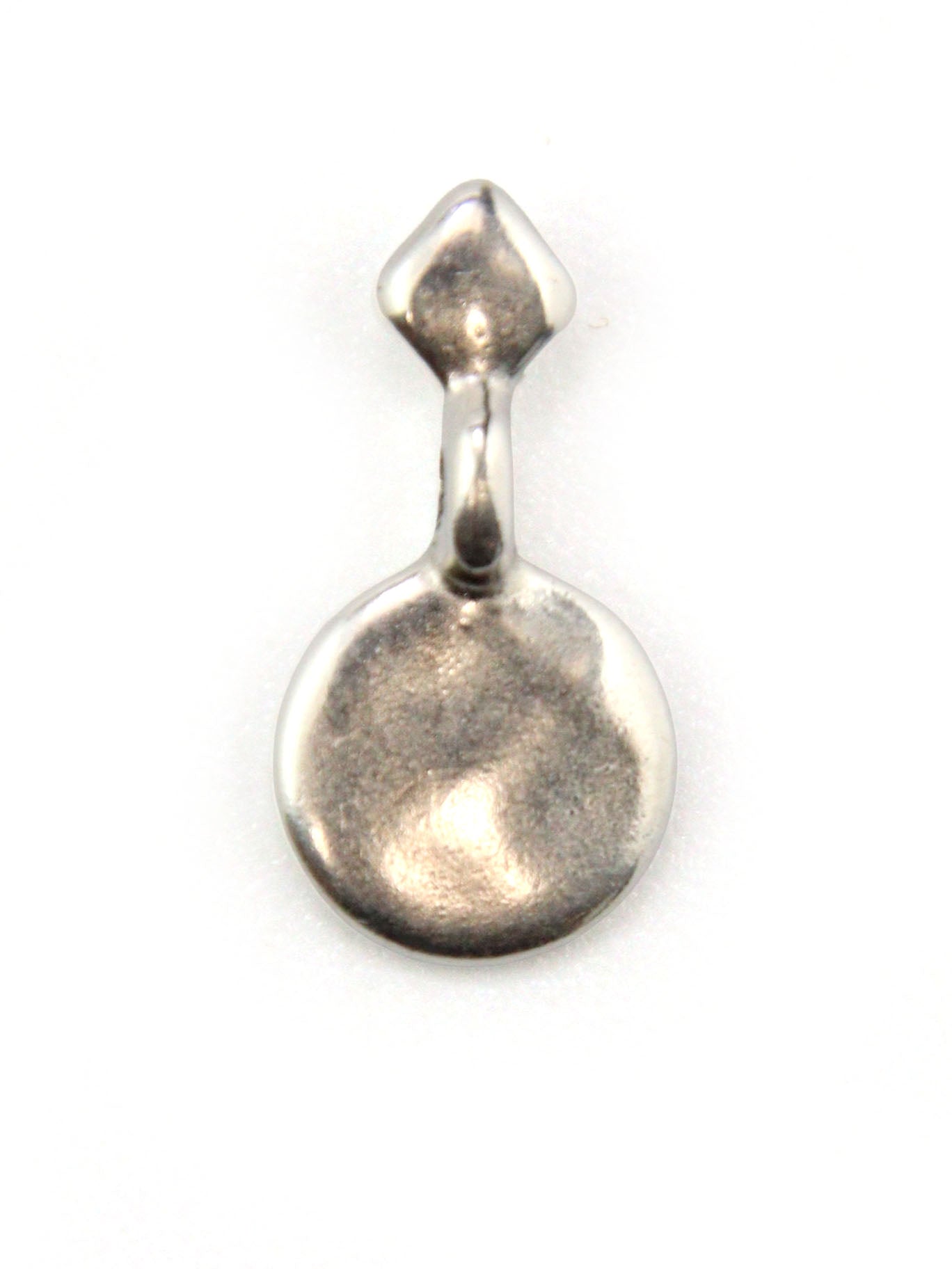 Charm losange et disque zamak 14 mm