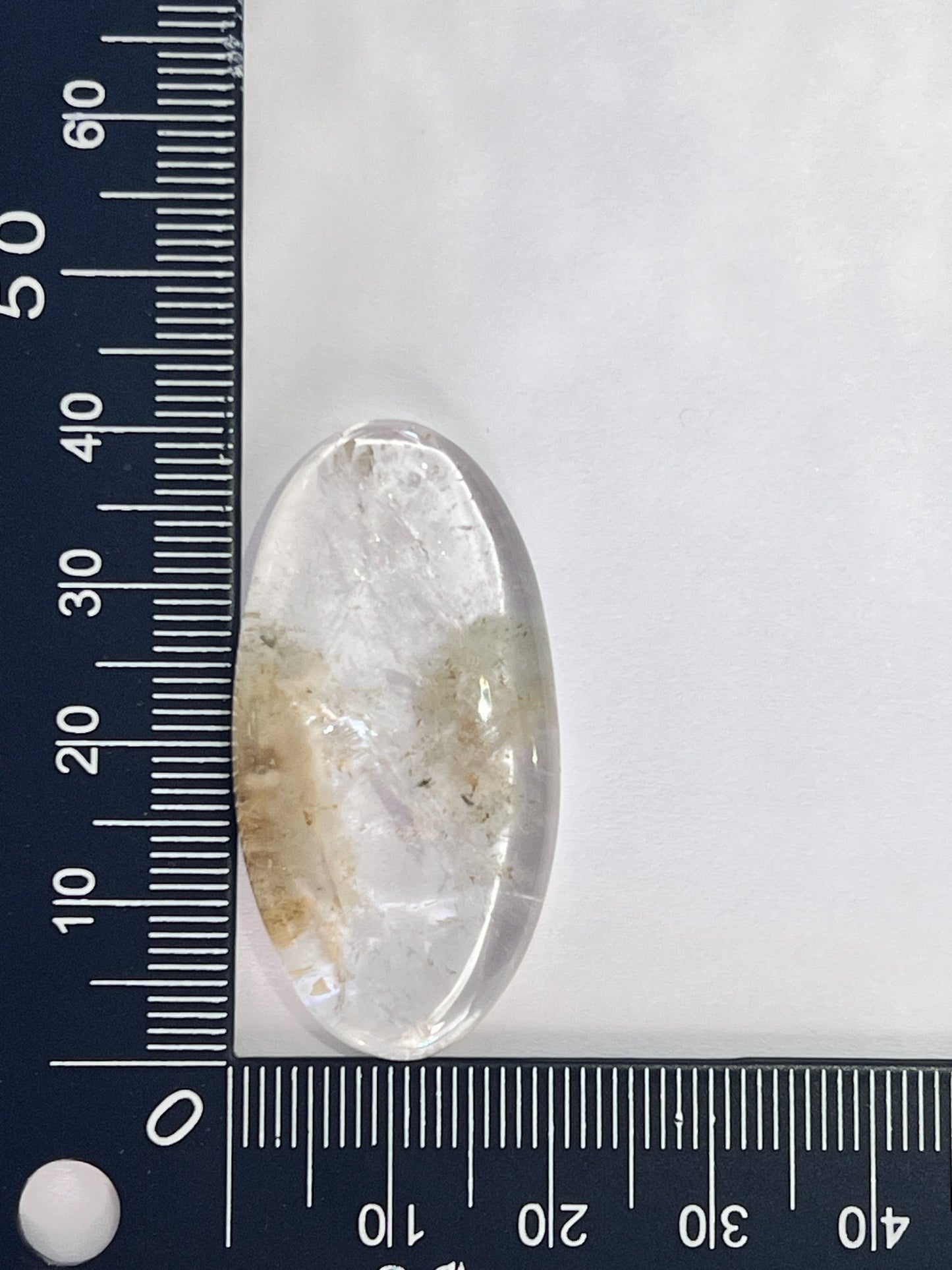 Crystal de Roche n°5 (4,1cm x 2cm) - Solyluna Macramé