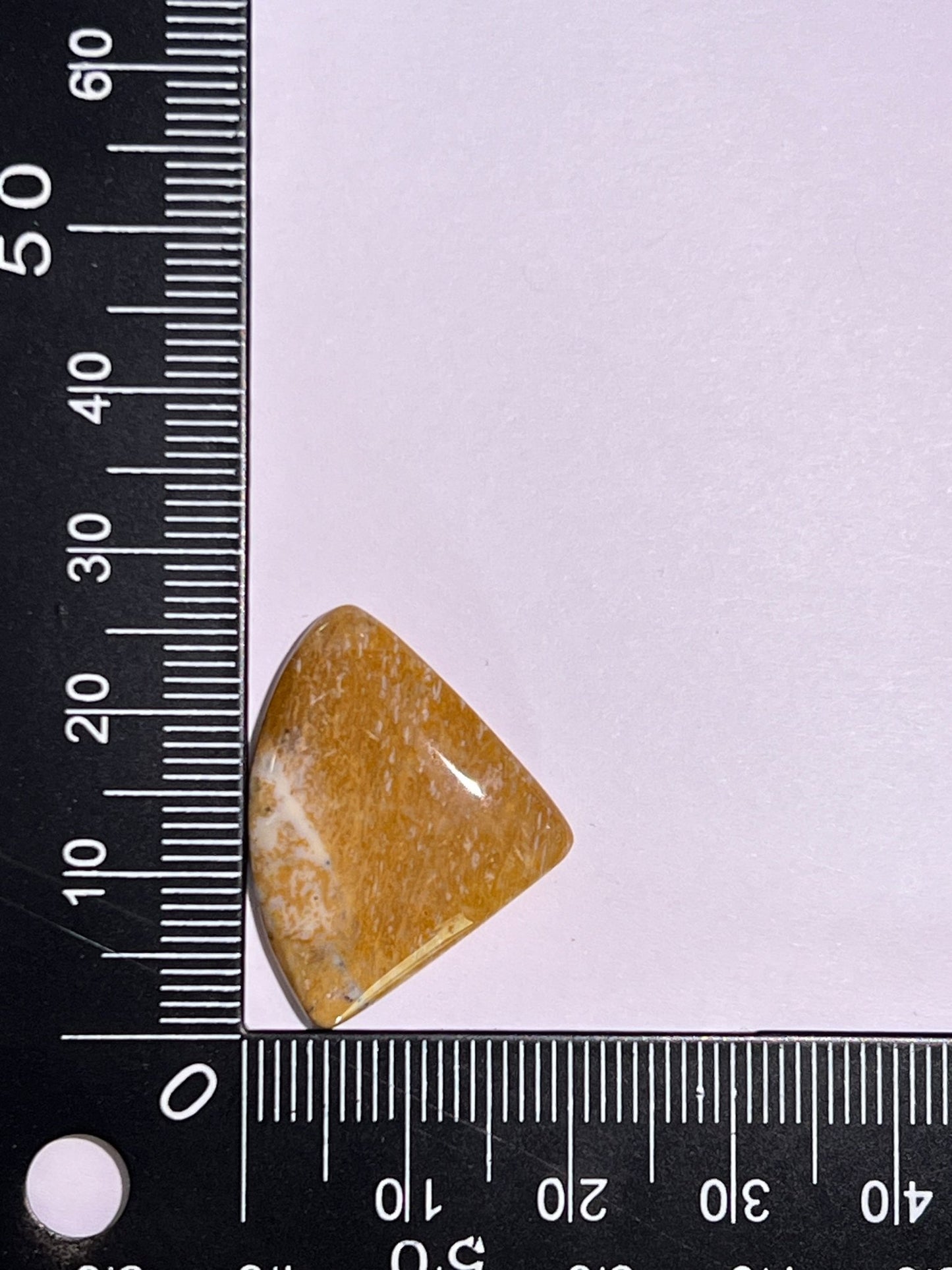 Dendrite Miel n°4 (2,5cm x 2cm) - Solyluna Macramé