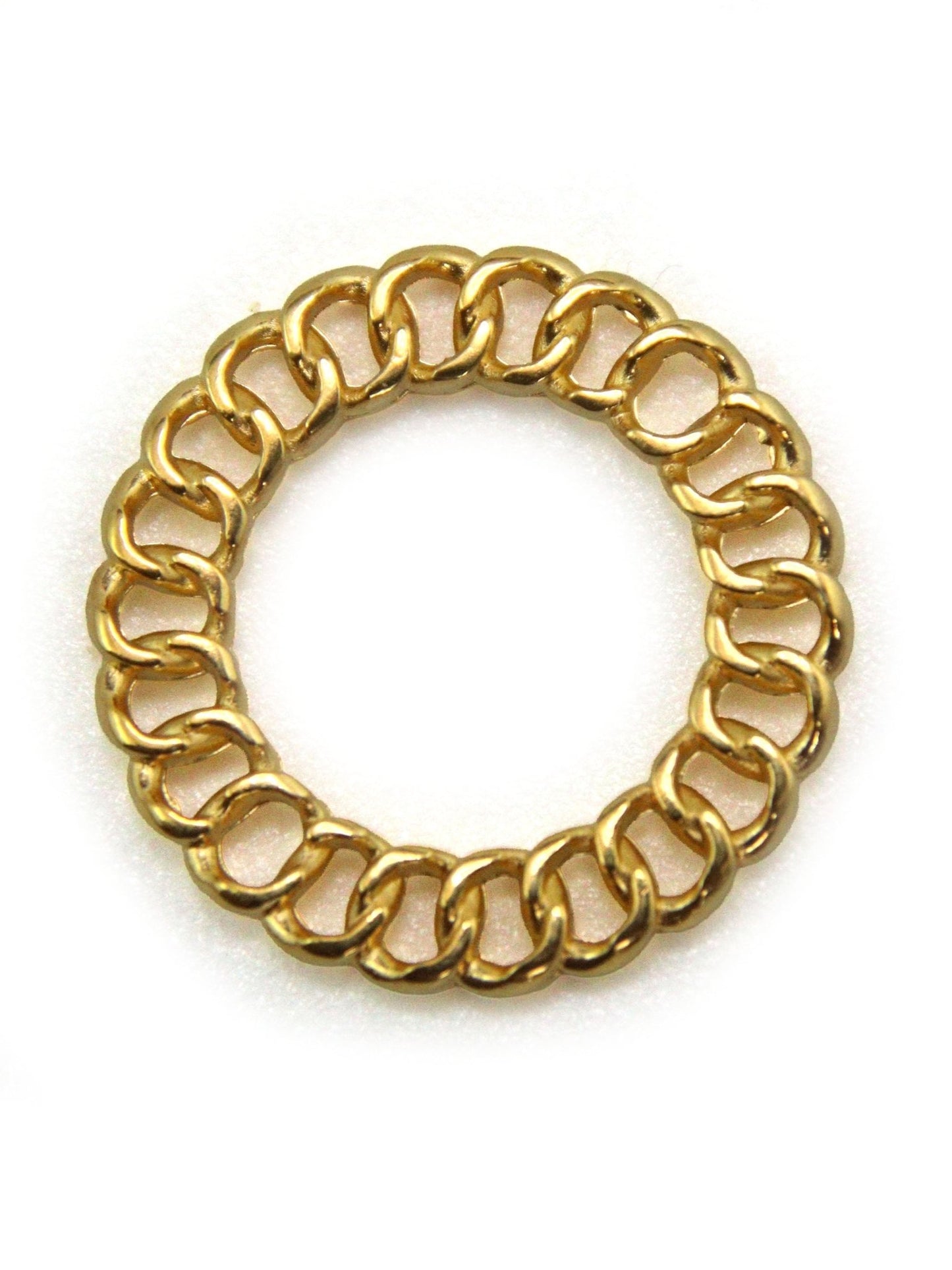 Estampe maillon de chaîne 20 mm - Solyluna Macramé