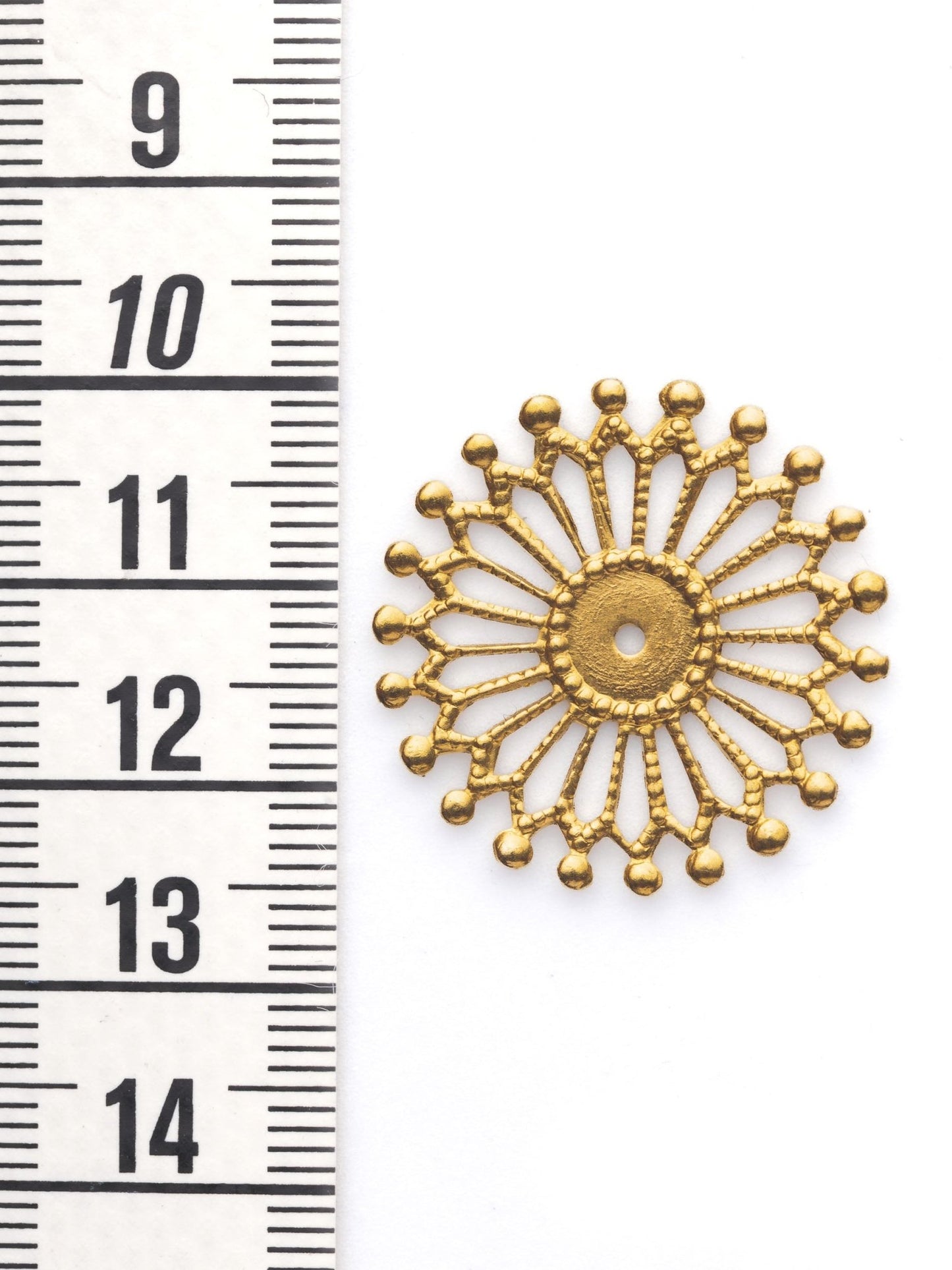 Estampe Soleil en laiton - Solyluna Macramé