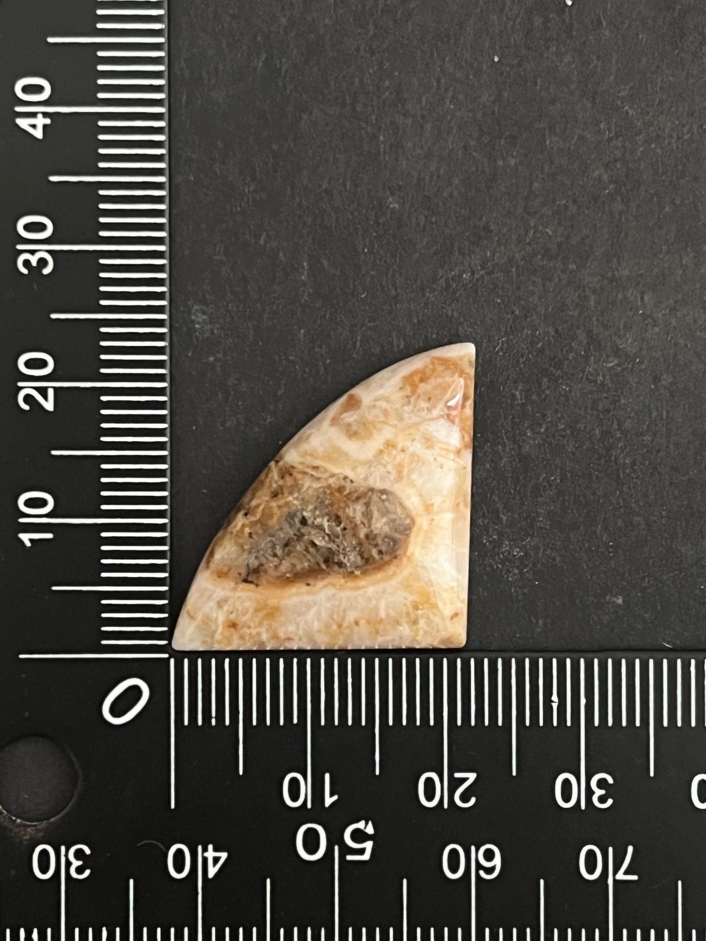 Jaspe Cheval Sauvage n°5 (2,4cm x 2,2cm) - Solyluna Macramé