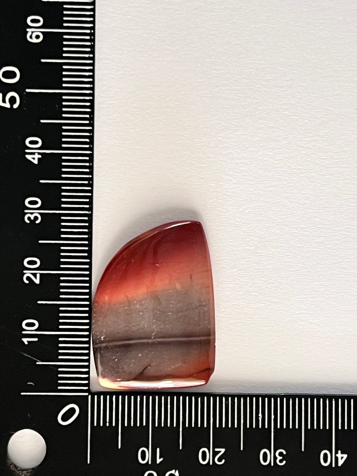 Jaspe Mokaïte n°4 (2,7cm x 2cm) - Solyluna Macramé