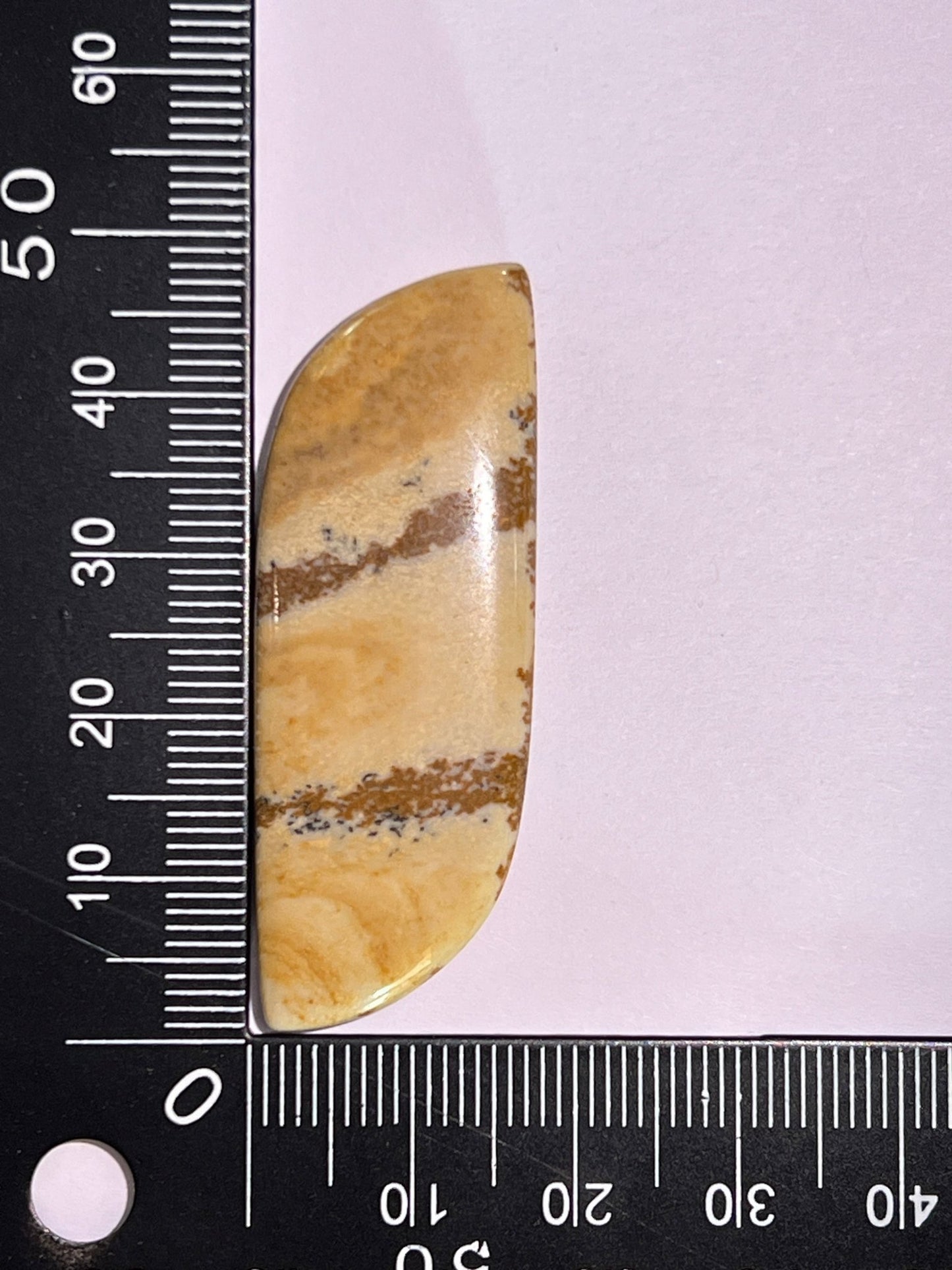 Jaspe Paysage n°2 (4,7cm x 1,7cm) - Solyluna Macramé