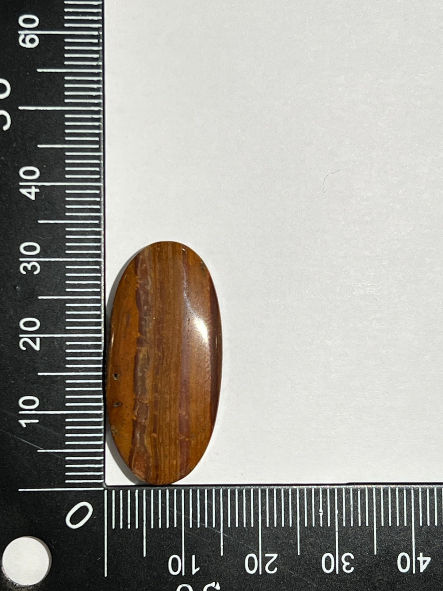 Jaspe Peau De Serpent n°4 (3,2cm x 1,6cm) - Solyluna Macramé