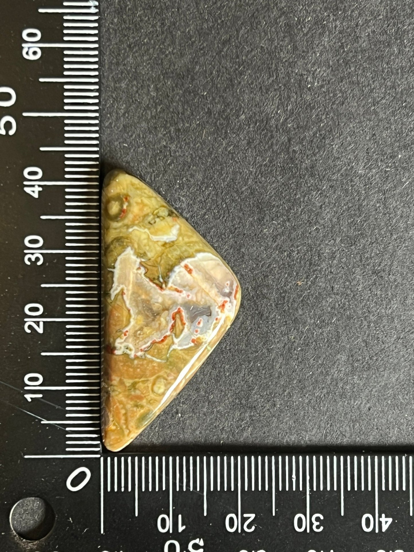 Jaspe Rhyolite n°4 (4cm x 2cm) - Solyluna Macramé