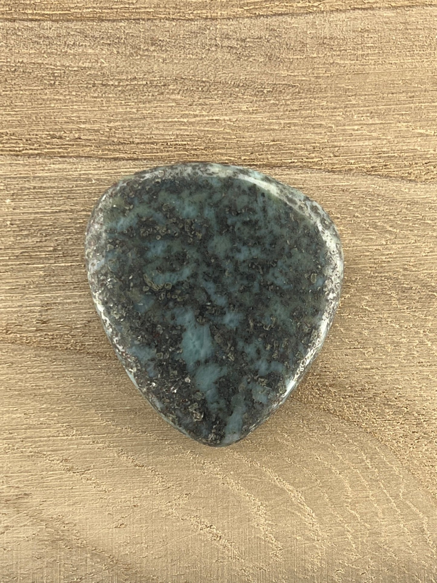 Larimar n°3 (3,8cm x 3,7cm) - Solyluna Macramé