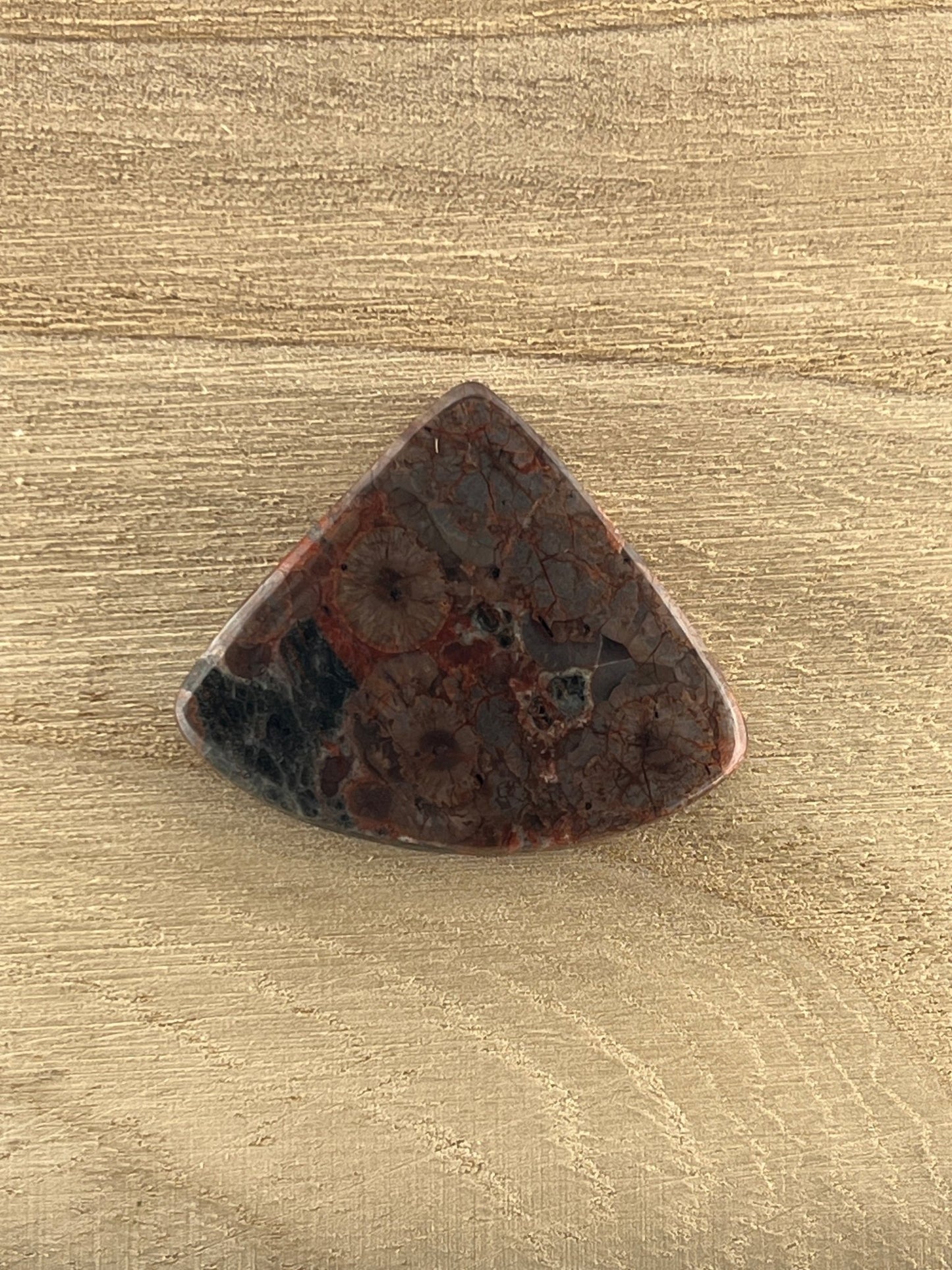 Obsidienne Peanut n°3 (3,6cm x 3cm) - Solyluna Macramé