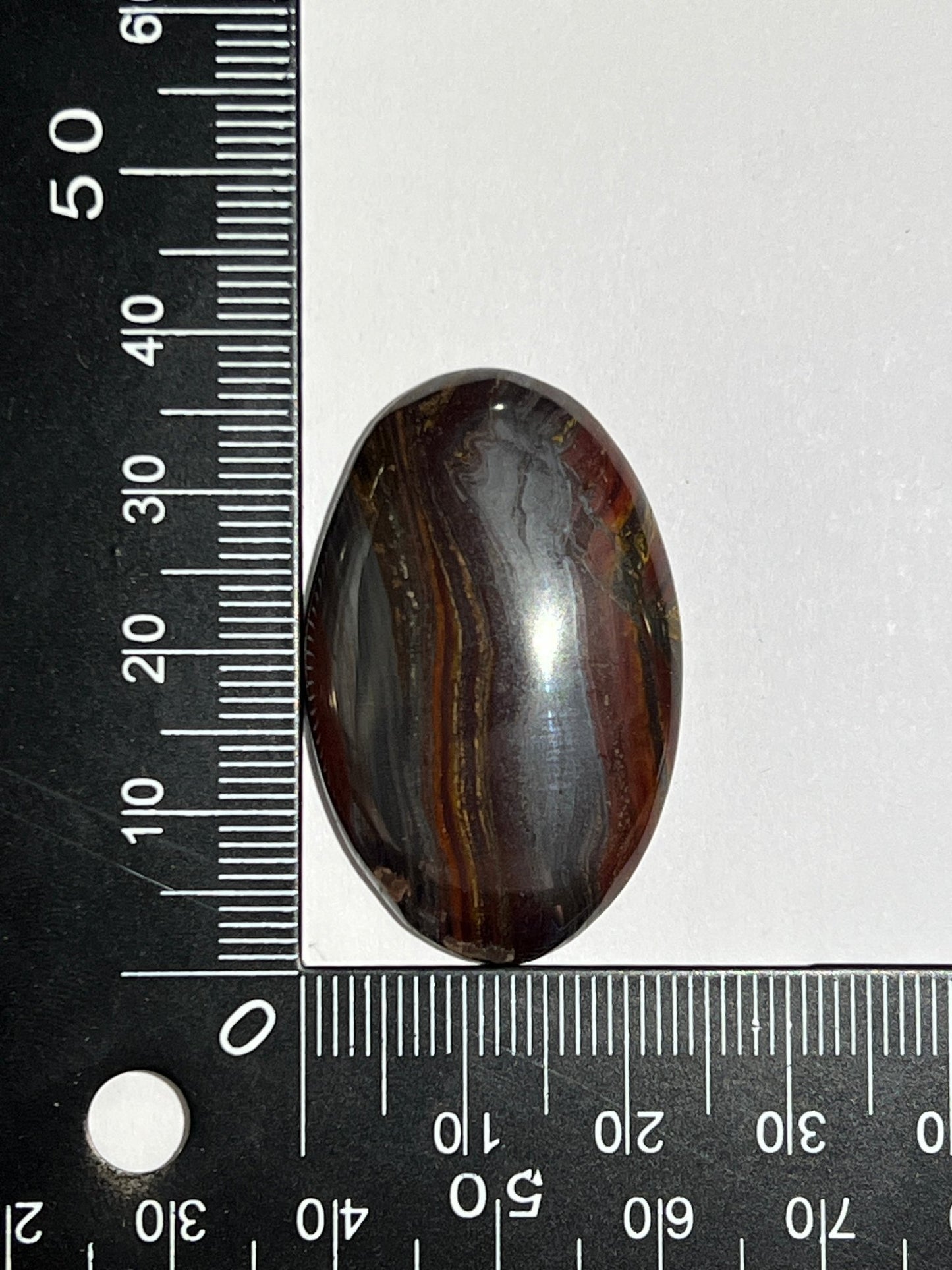 Oeil de Fer n°5 (3,6cm x 2,3cm) - Solyluna Macramé