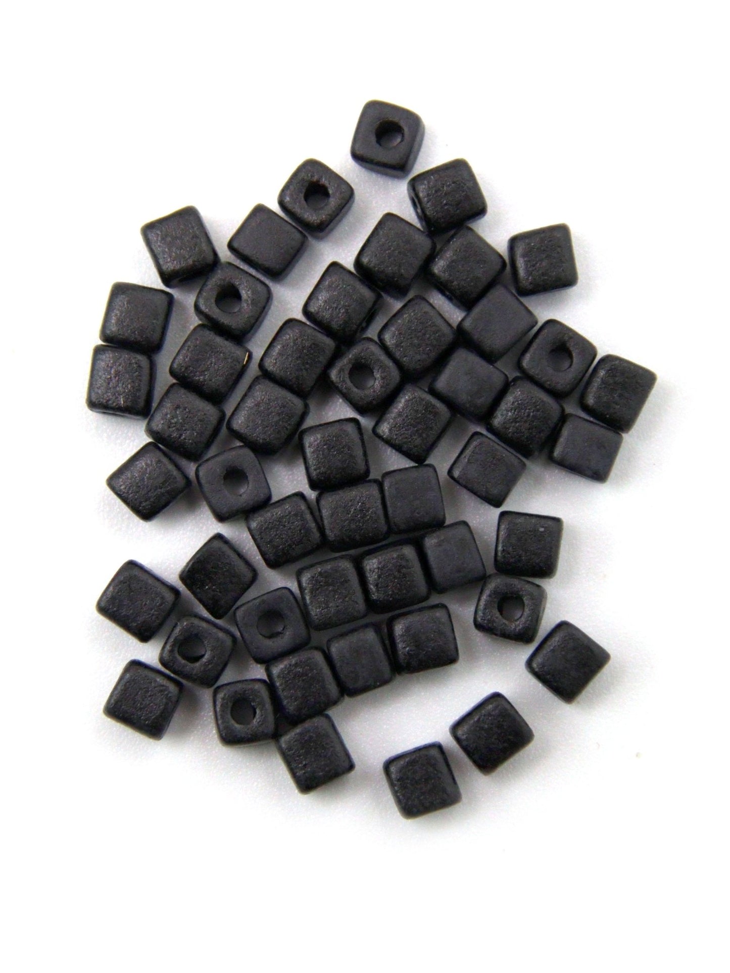 Perles céramique - Noir - Solyluna Macramé