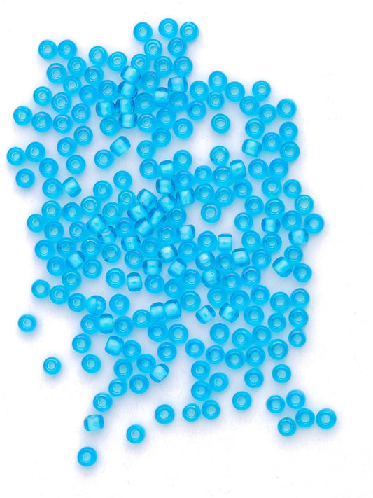 Perles de rocailles - Bleu Turquoise - Solyluna Macramé