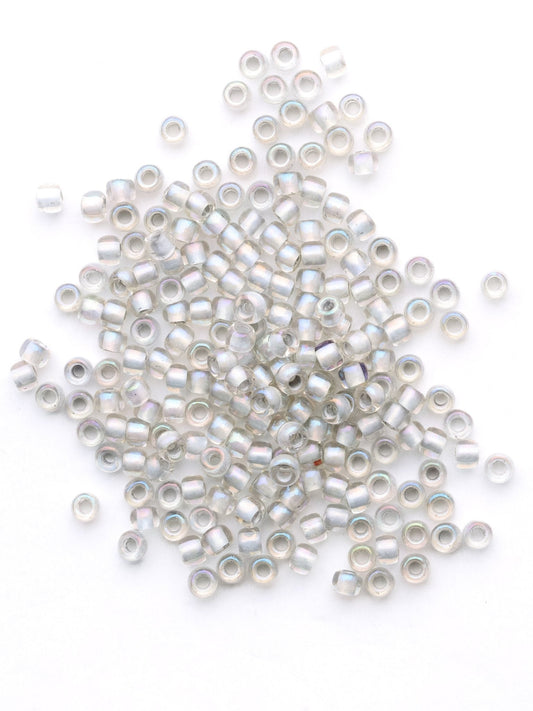 Perles de rocailles - Gris - Solyluna Macramé